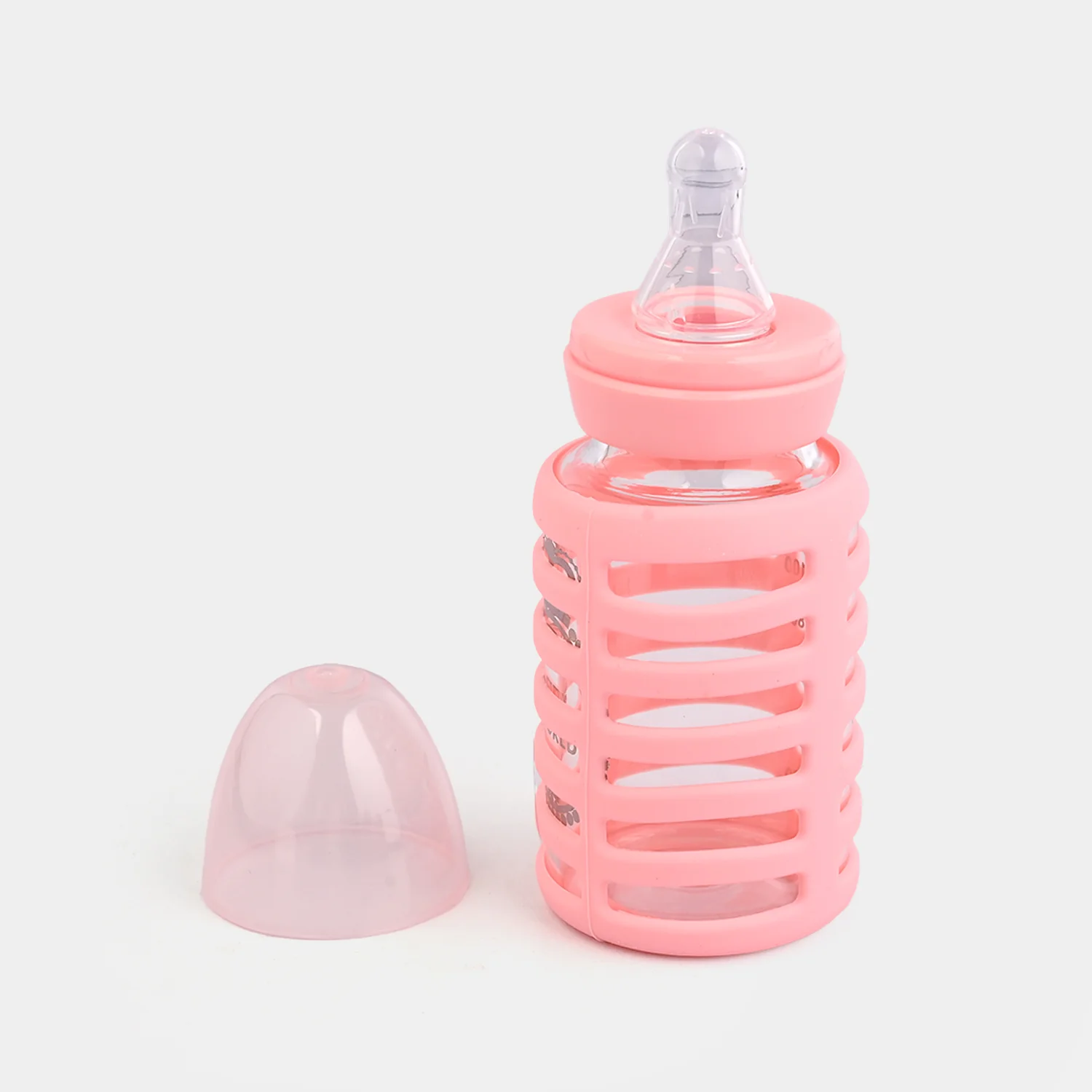 Baby Glass Feeding Bottle | 120ml - Image 2