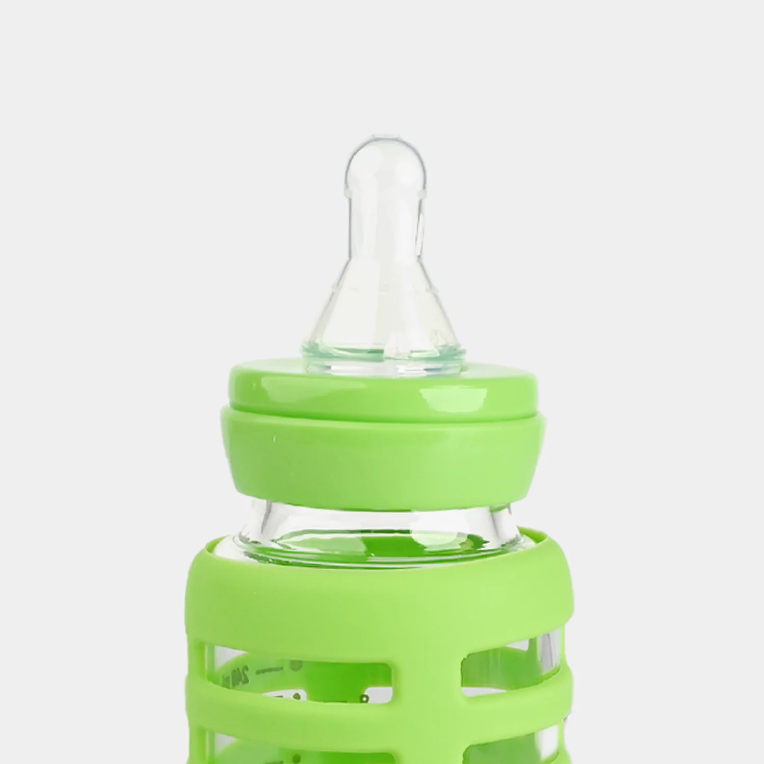 Baby Glass Feeding Bottle | 240ml - Image 4