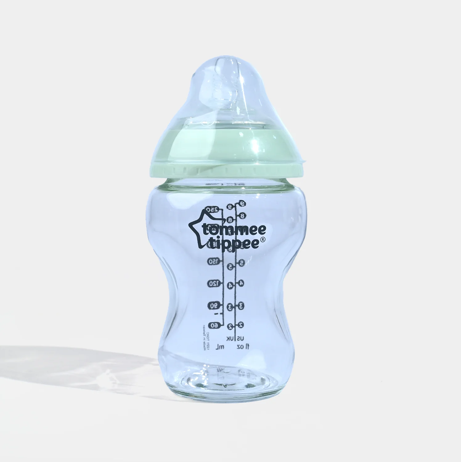Natural Start Glass Bottle 250ml PK1