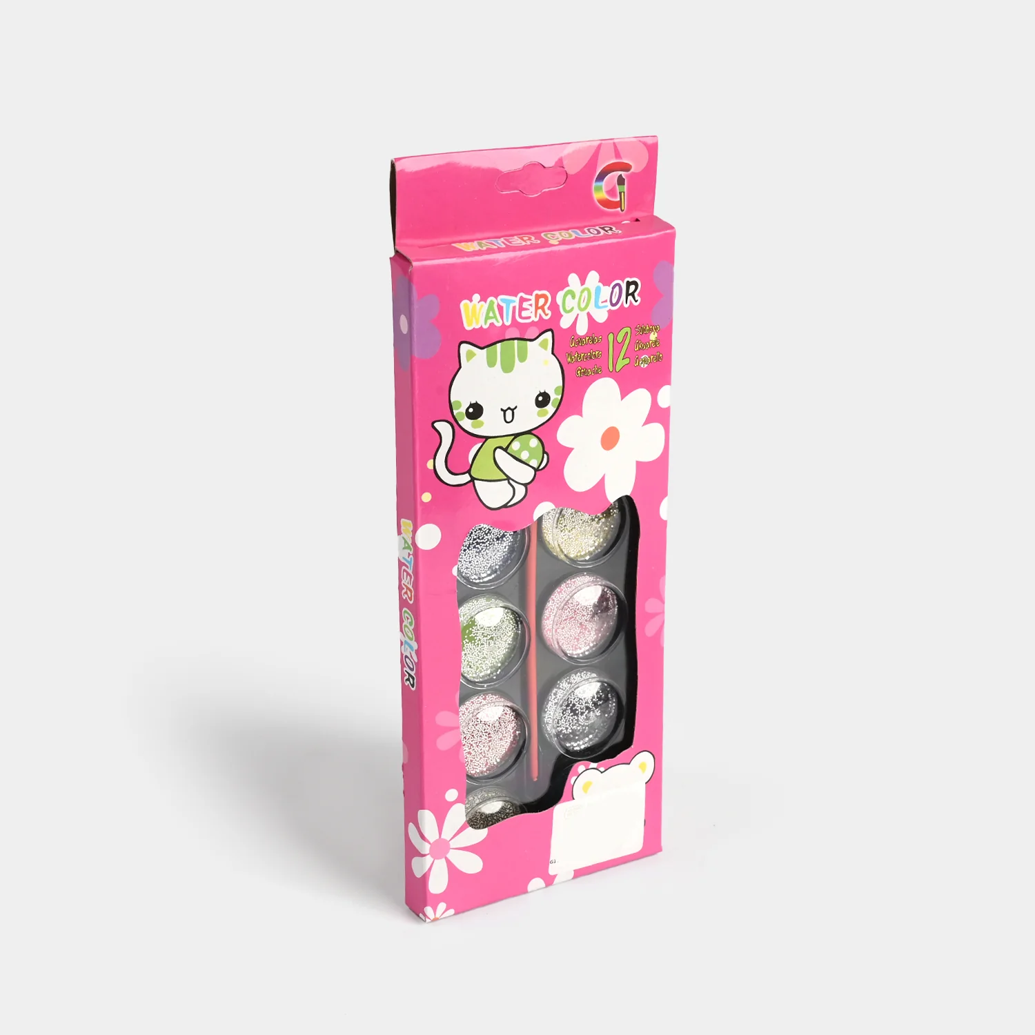 Glitter Water Color Paint Set - Image 3