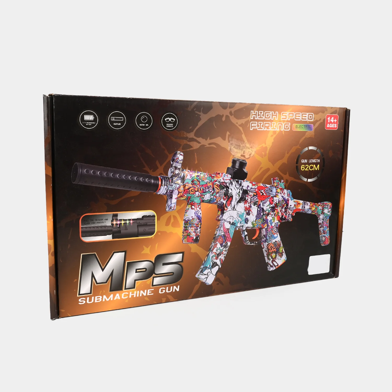 Electric Graffiti Gel Ball Blaster For Kids - Image 3