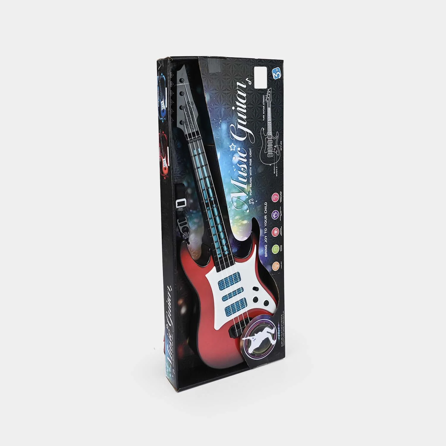 Guitar With Light & Music For Kids