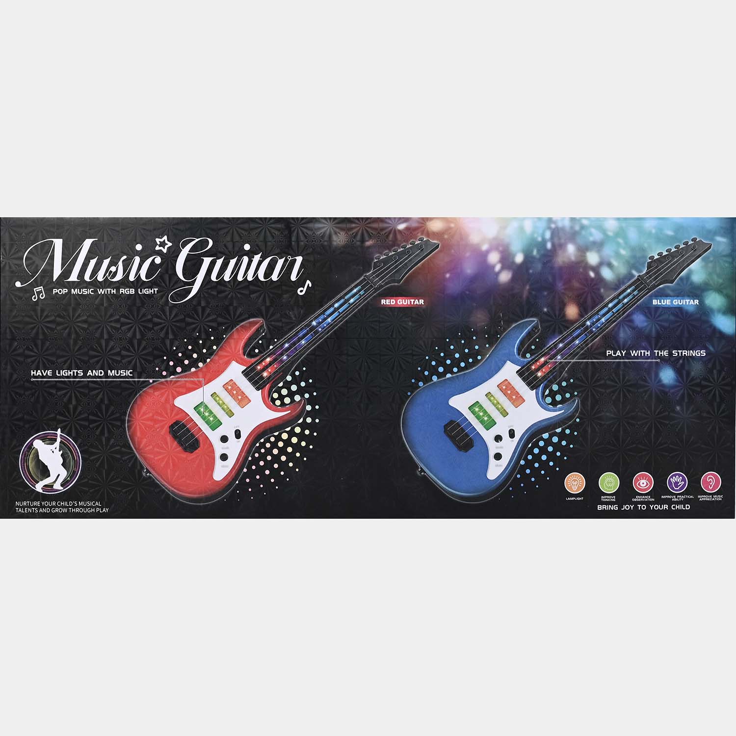 Guitar With Light & Music For Kids - Image 6