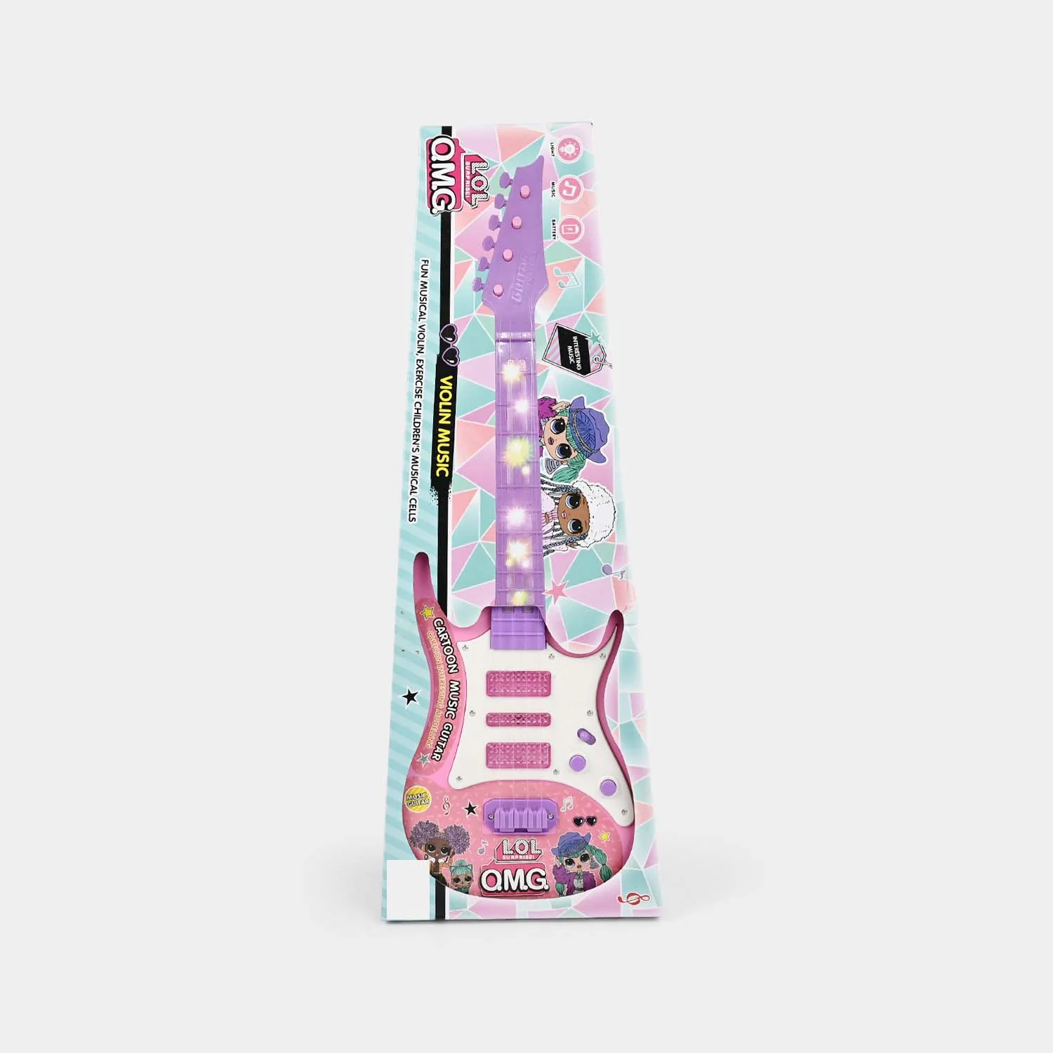 Musical Guitar with Lights & Sound - Image 5
