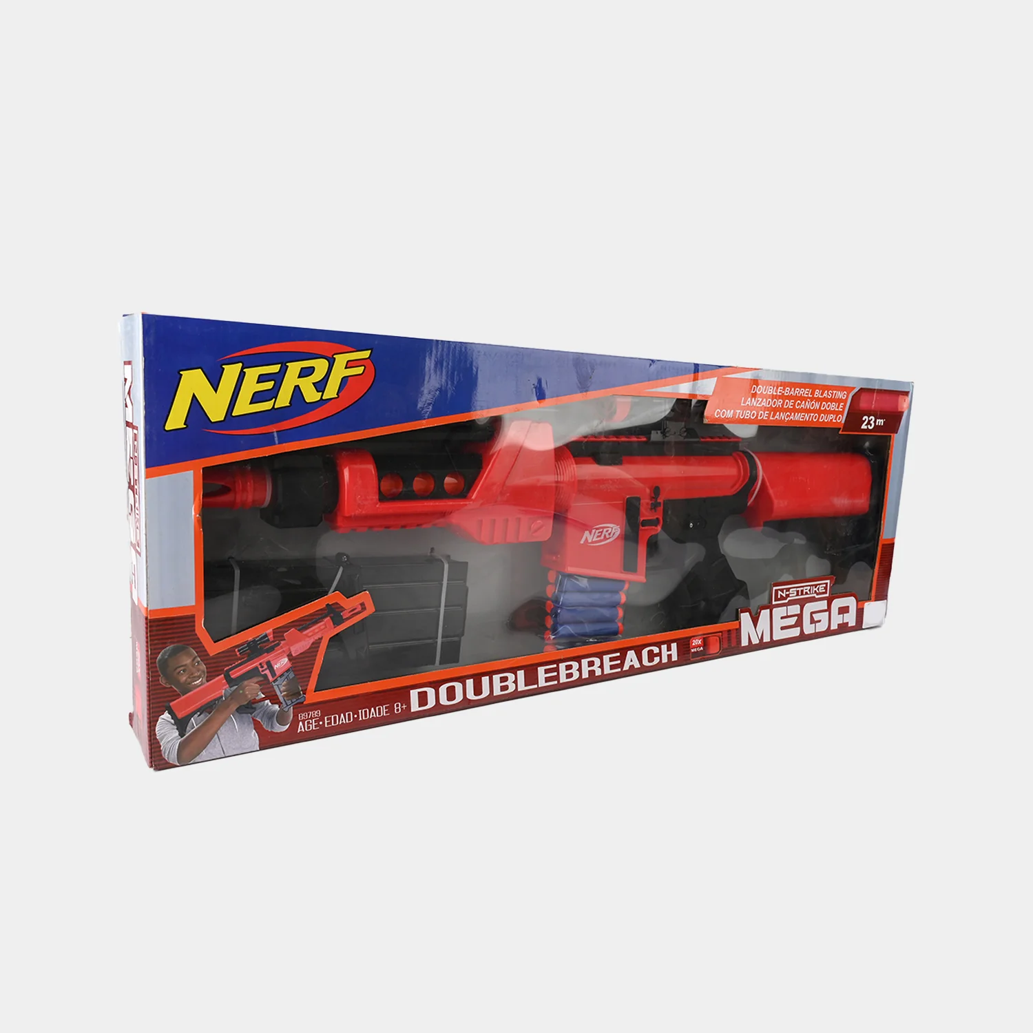 ELECTRIC MEGA NERF BLASTER + SOFT DART TOY - Image 3