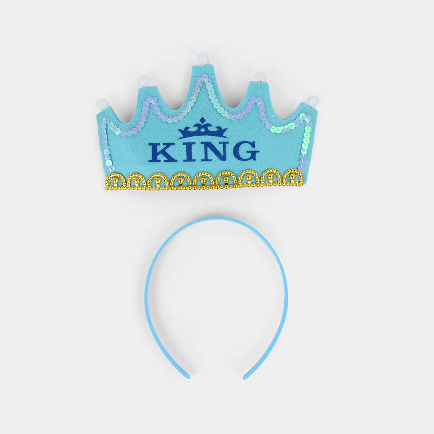 Hair Band Crown With Light