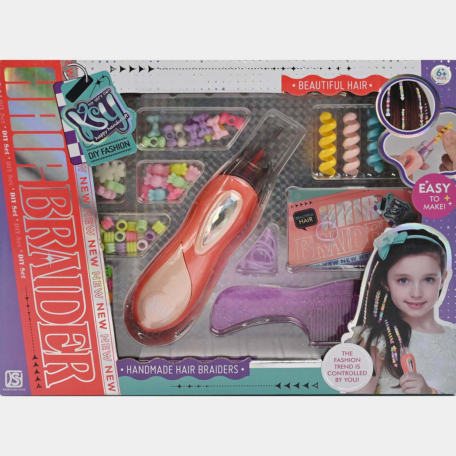 Fashion Hair Kit & Bracelet Machine For Kids - Image 5