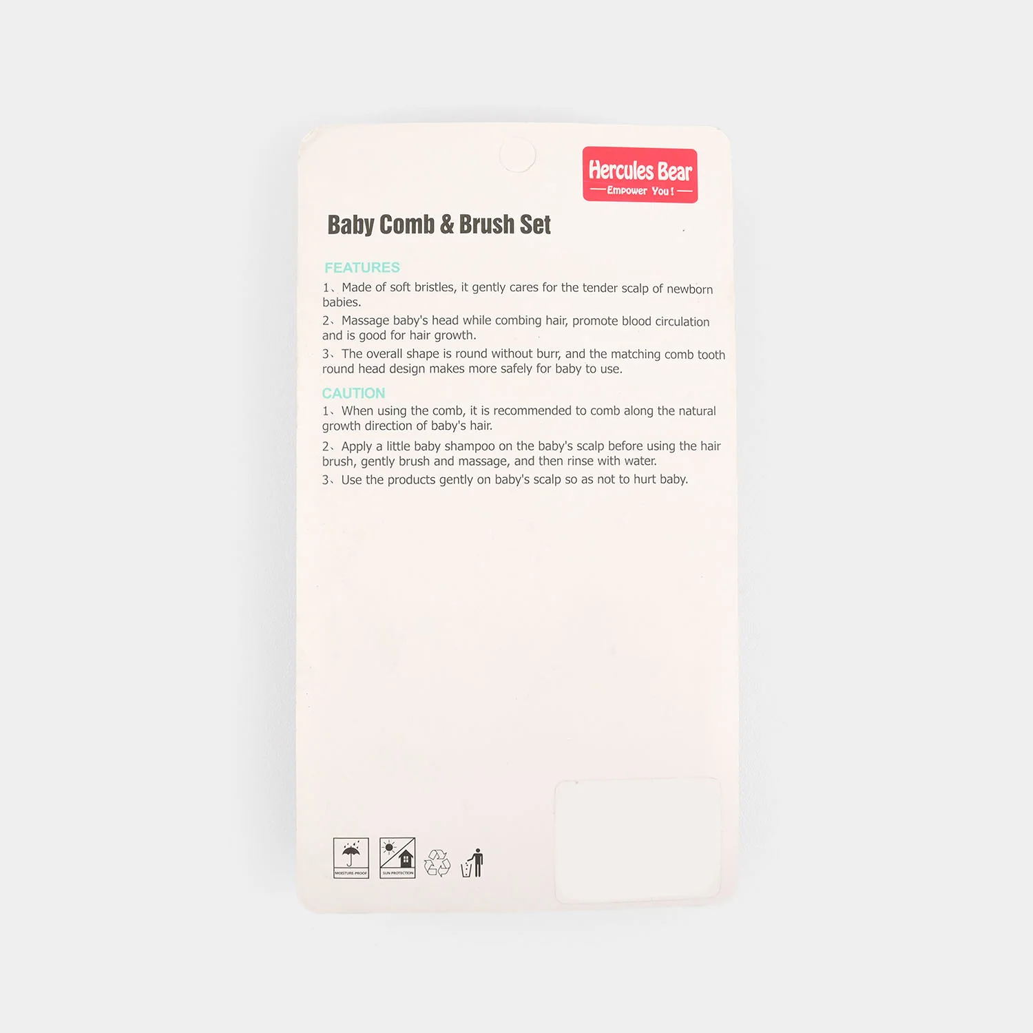 Baby Comb & Brush Set - Image 2