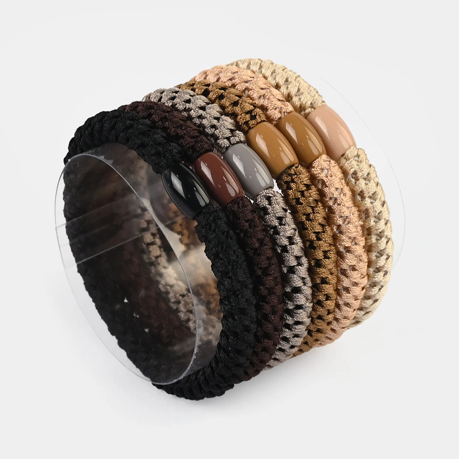 Braided Hair Ties – Soft Elastic Ponytail Holders