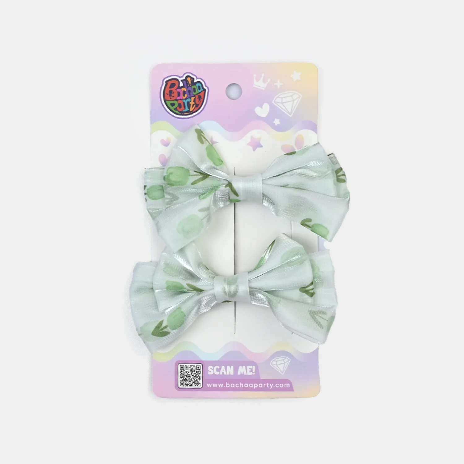 Elegant Bow Style Twins Hair Pin - Image 3