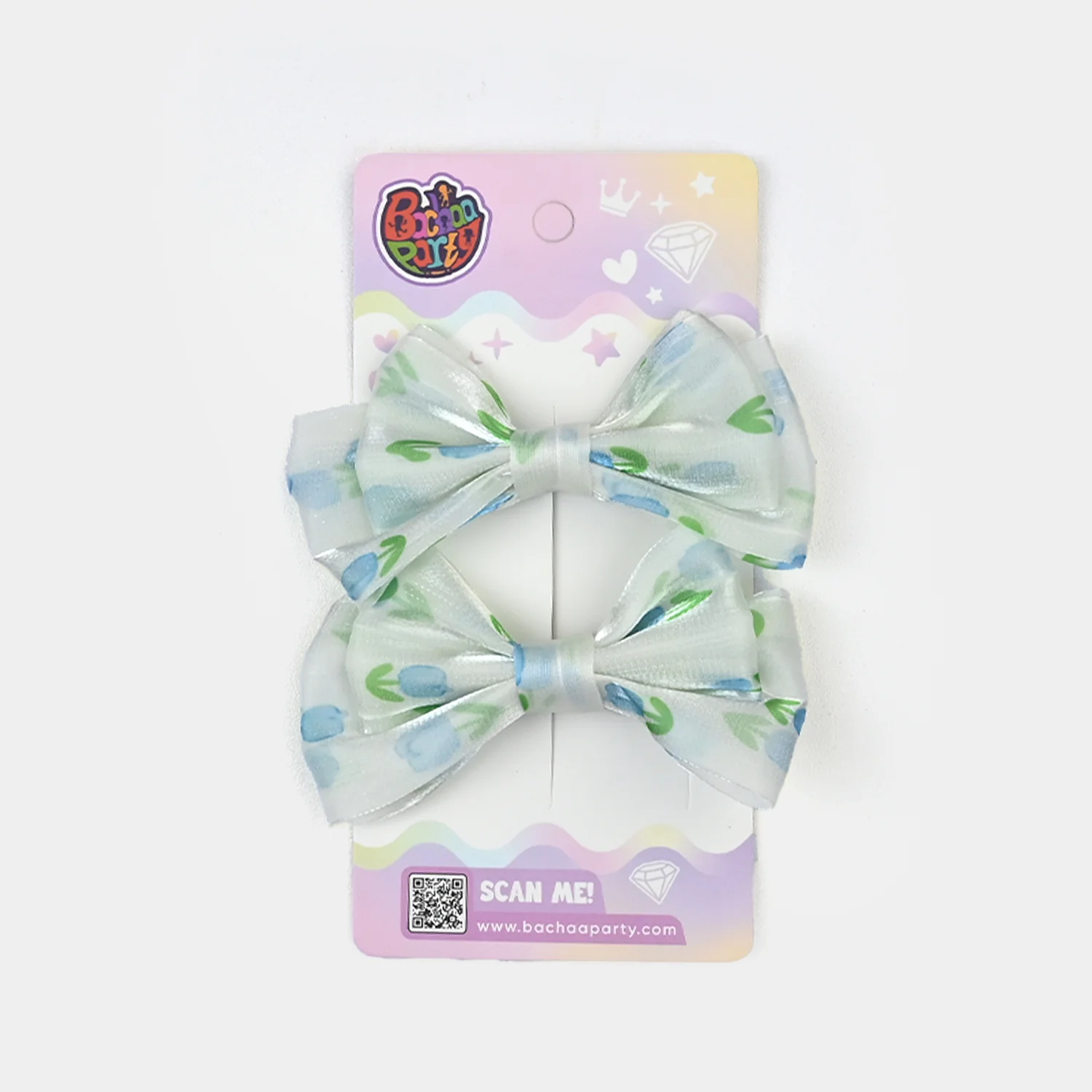 Elegant Bow Style Twins Hair Pin - Image 3