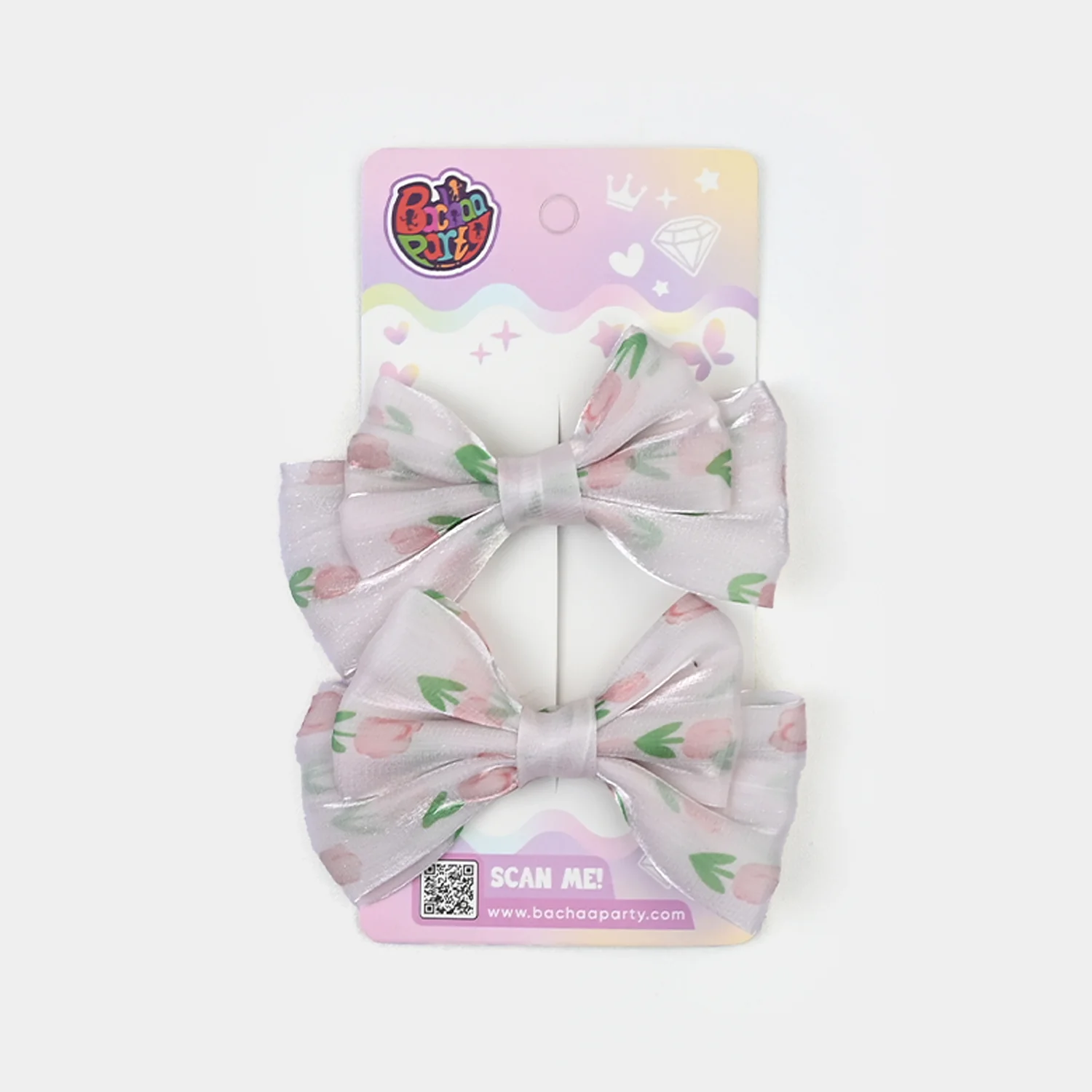 Elegant Bow Style Twins Hair Pin - Image 3