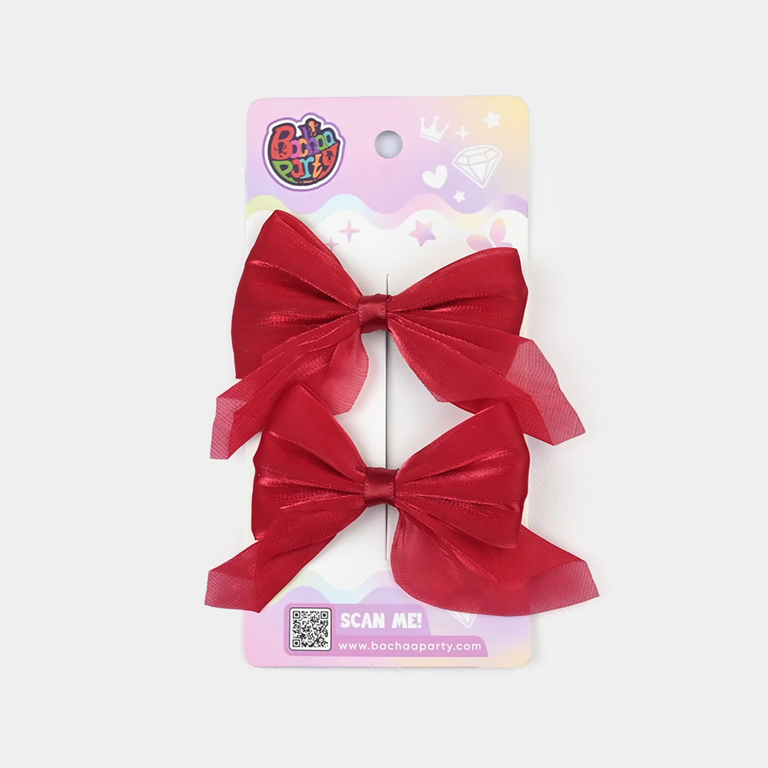 Elegant Bow Style Twins Hair Pin - Image 3