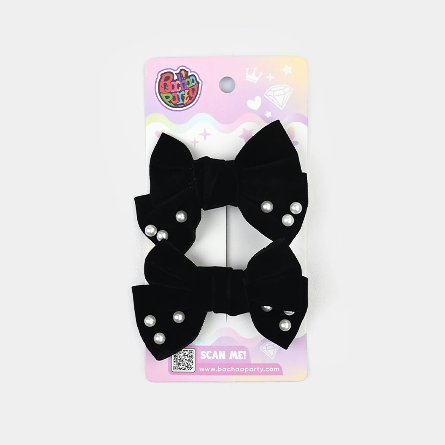 Elegant Bow Style Twins Hair Pin - Image 3