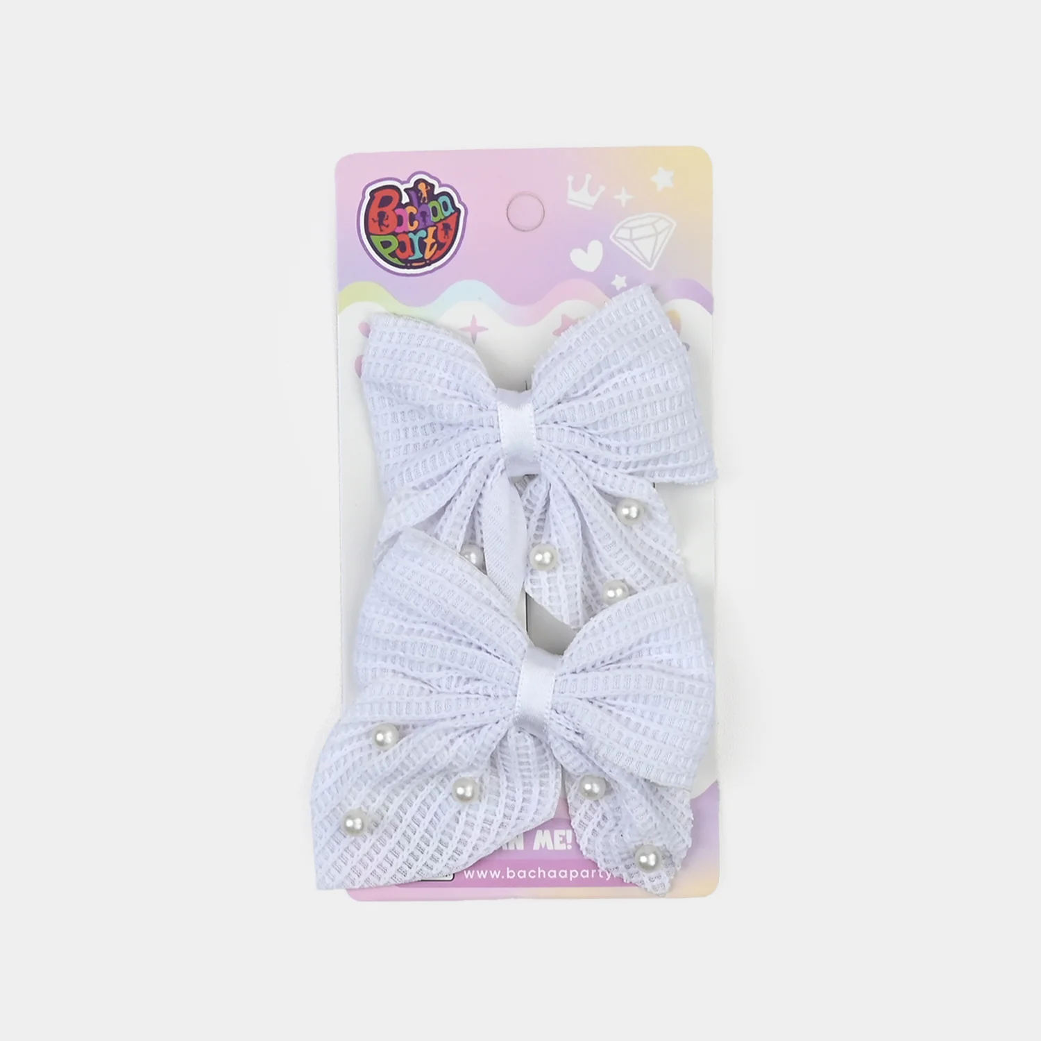 Elegant Bow Style Twins Hair Pin - Image 3