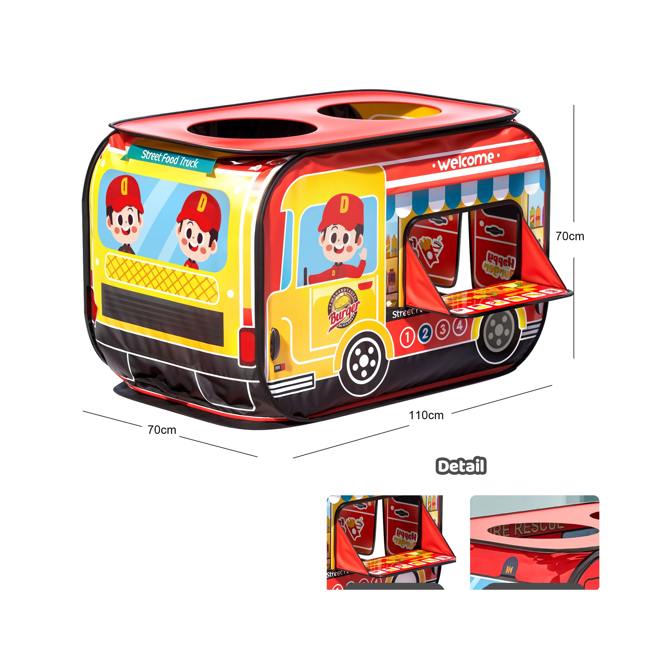 Pop Up Play Tent House for Kids