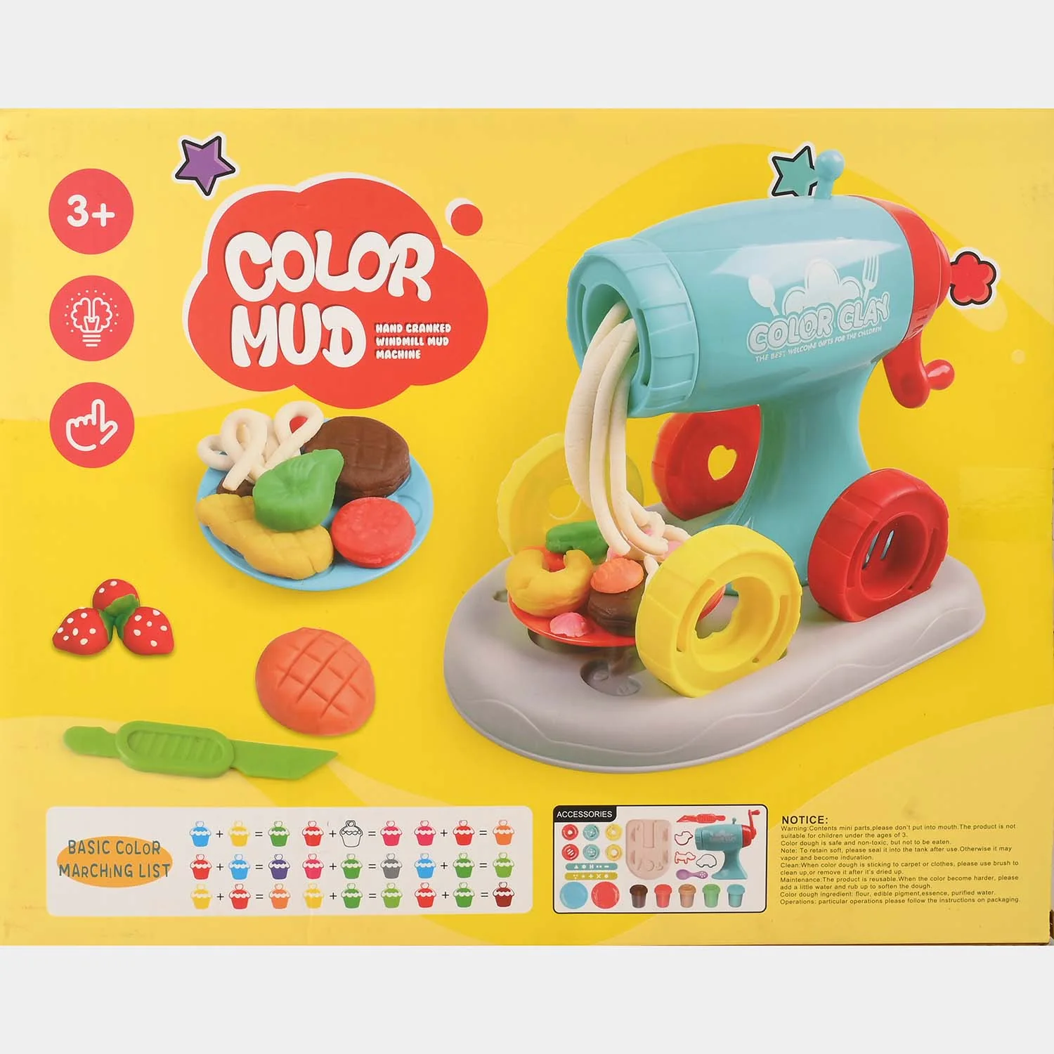 Dough Set Noodles Making Machine Toy Play Set - Image 6