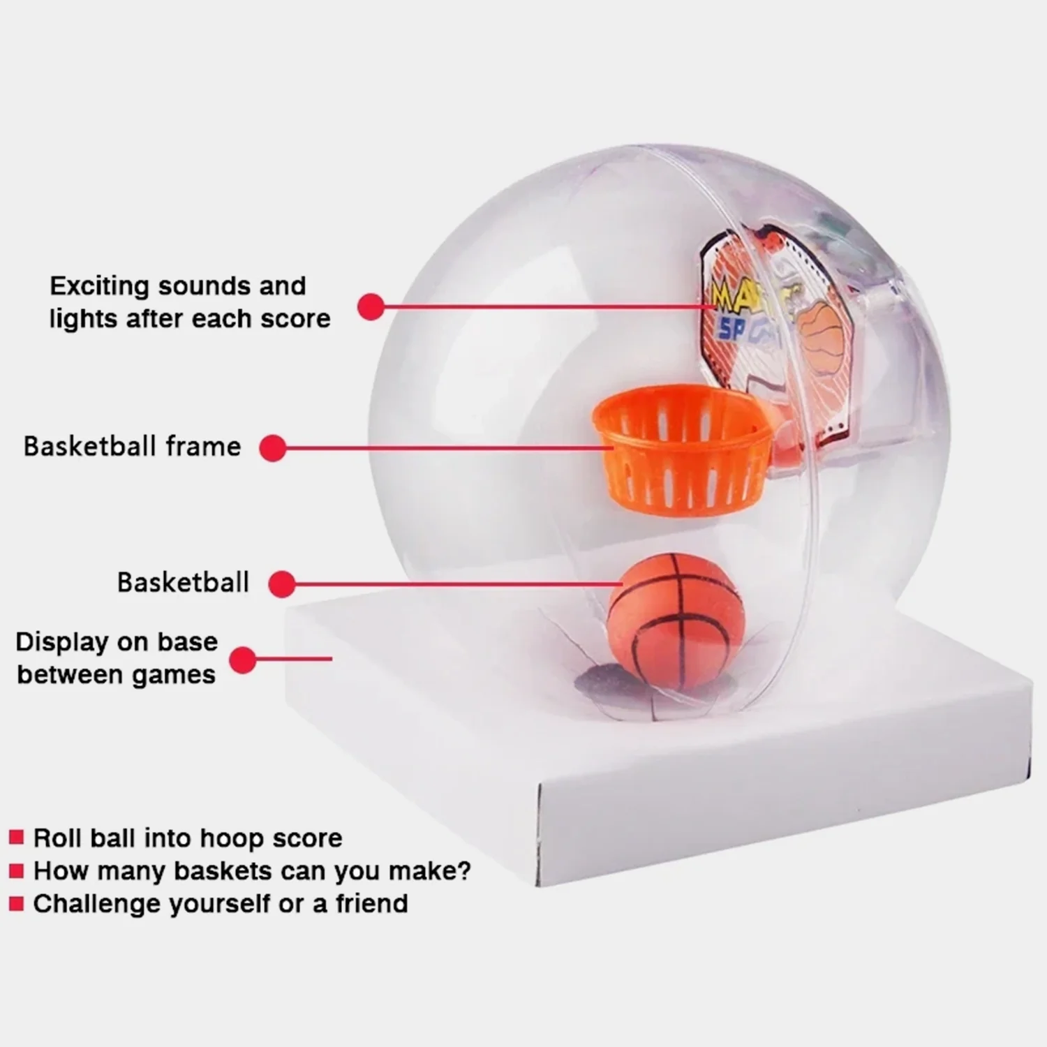 Handheld Basketball Toy - Image 3
