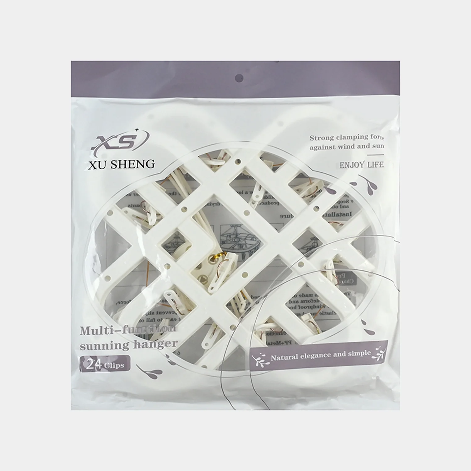 Laundry Cloth Hanger Clips Set | 24Pcs
