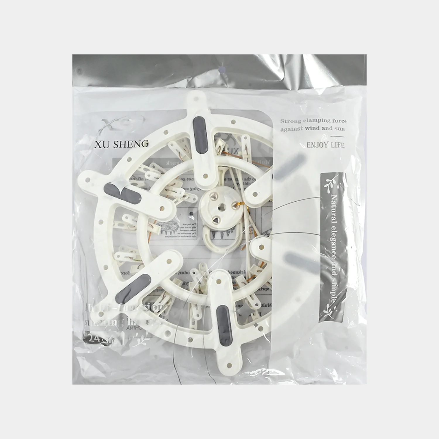 Laundry Cloth Hanger Clips Set | 24Pcs