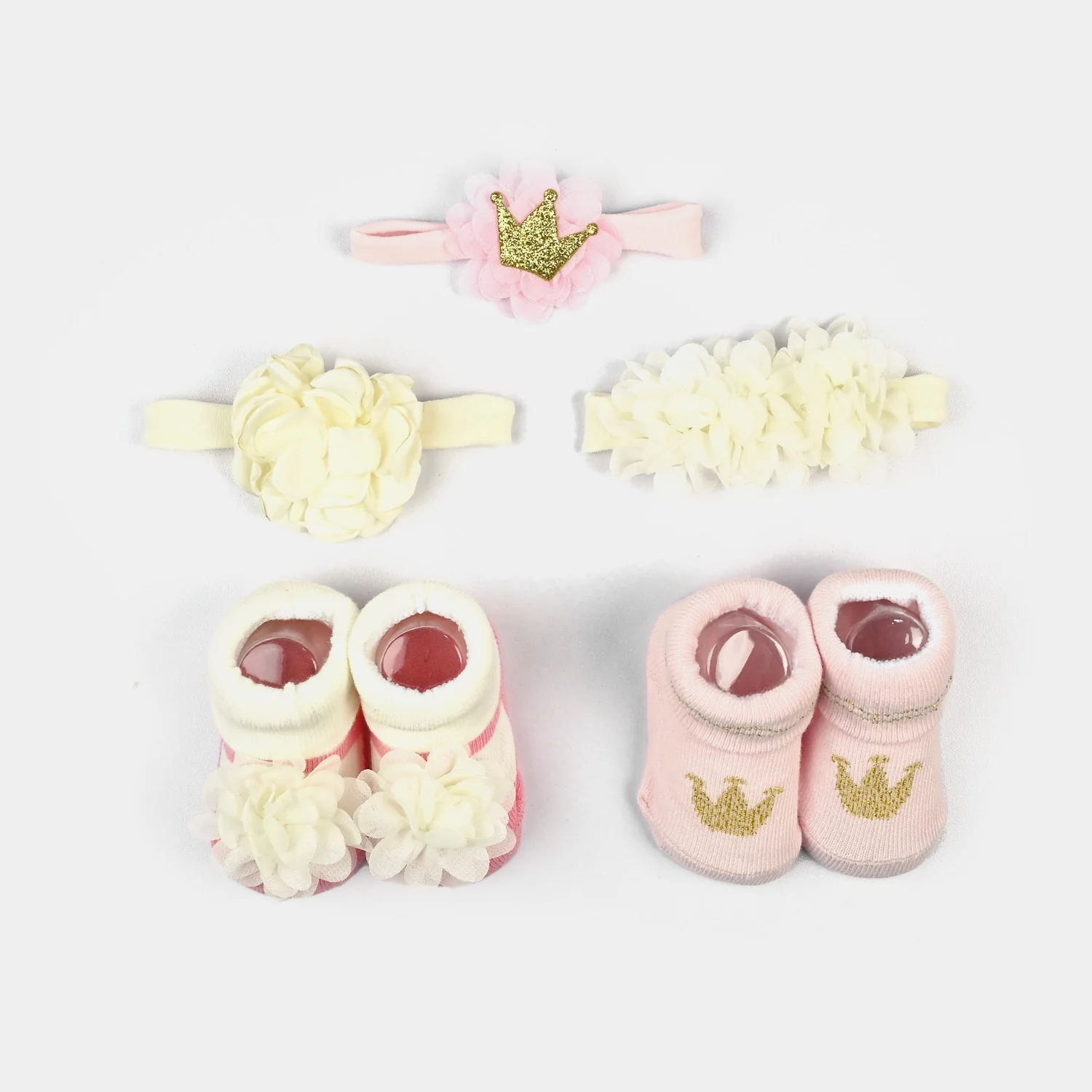 Baby Girl Socks & Headband Pack of 2 - Image 2