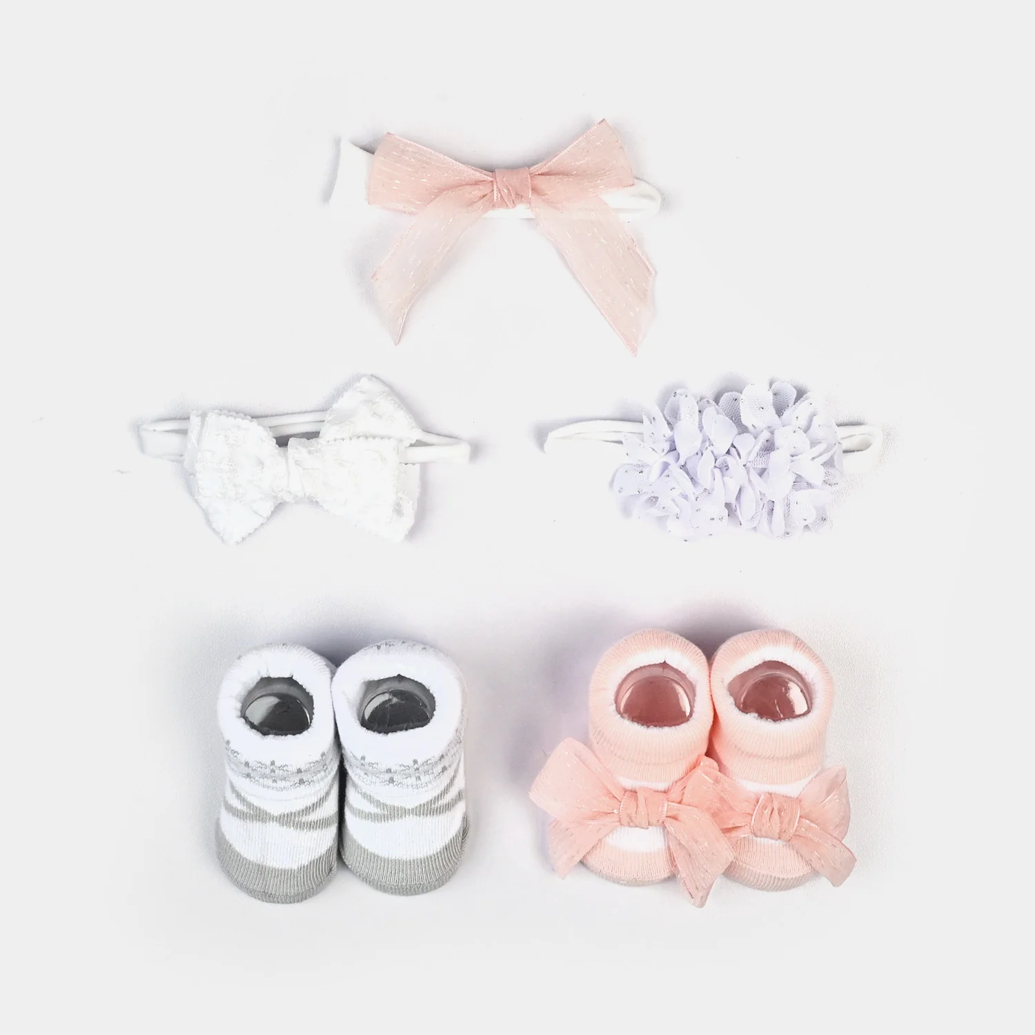 Baby Girl Socks & Headband Pack of 2 - Image 2