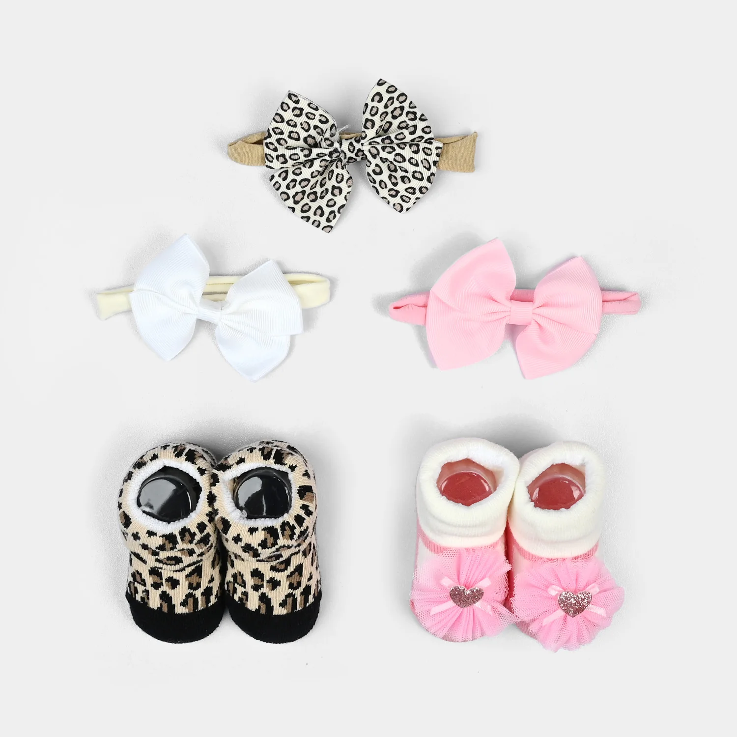 Baby Girl Socks & Headband Pack of 2 - Image 2