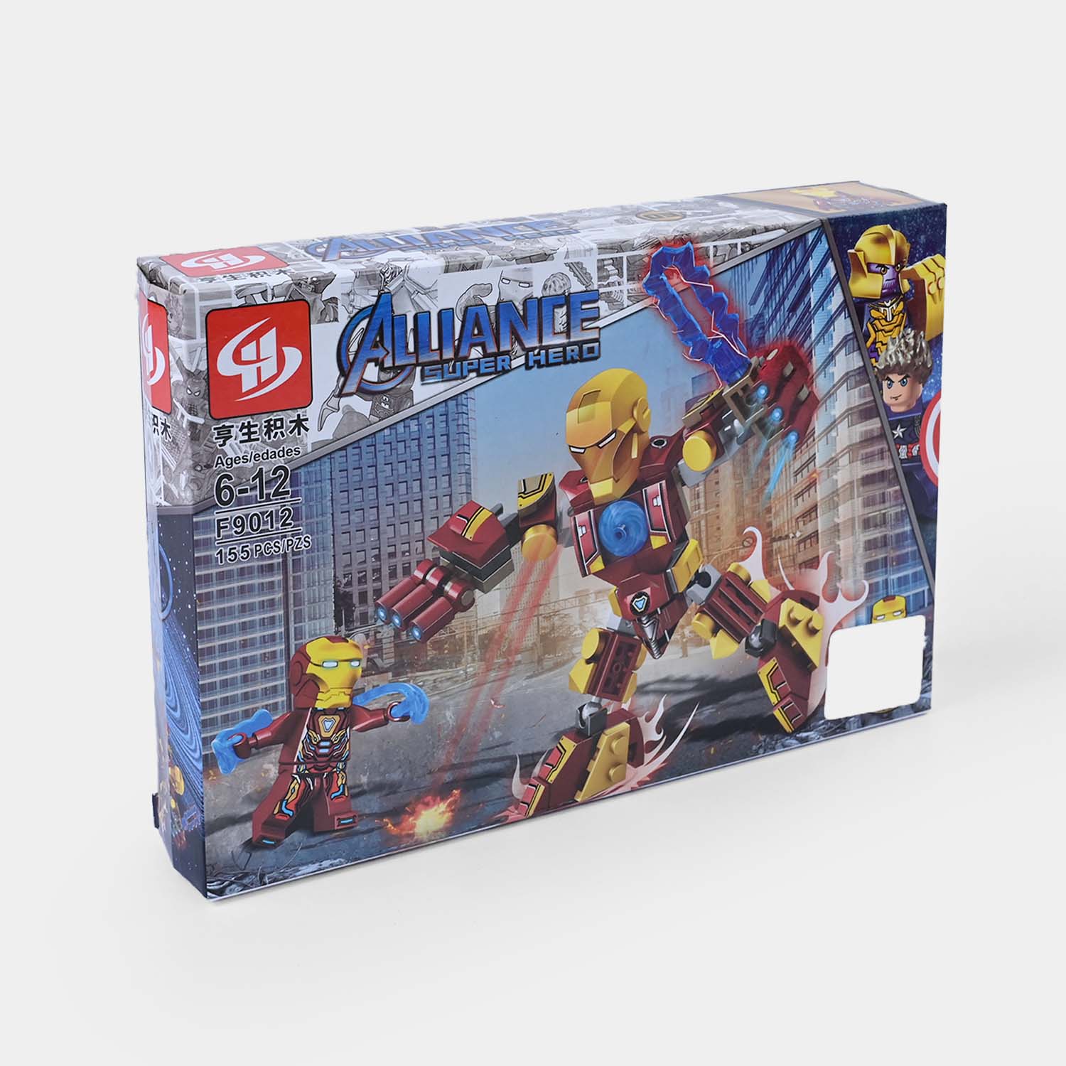 Character Building Blocks Play Set for Kids