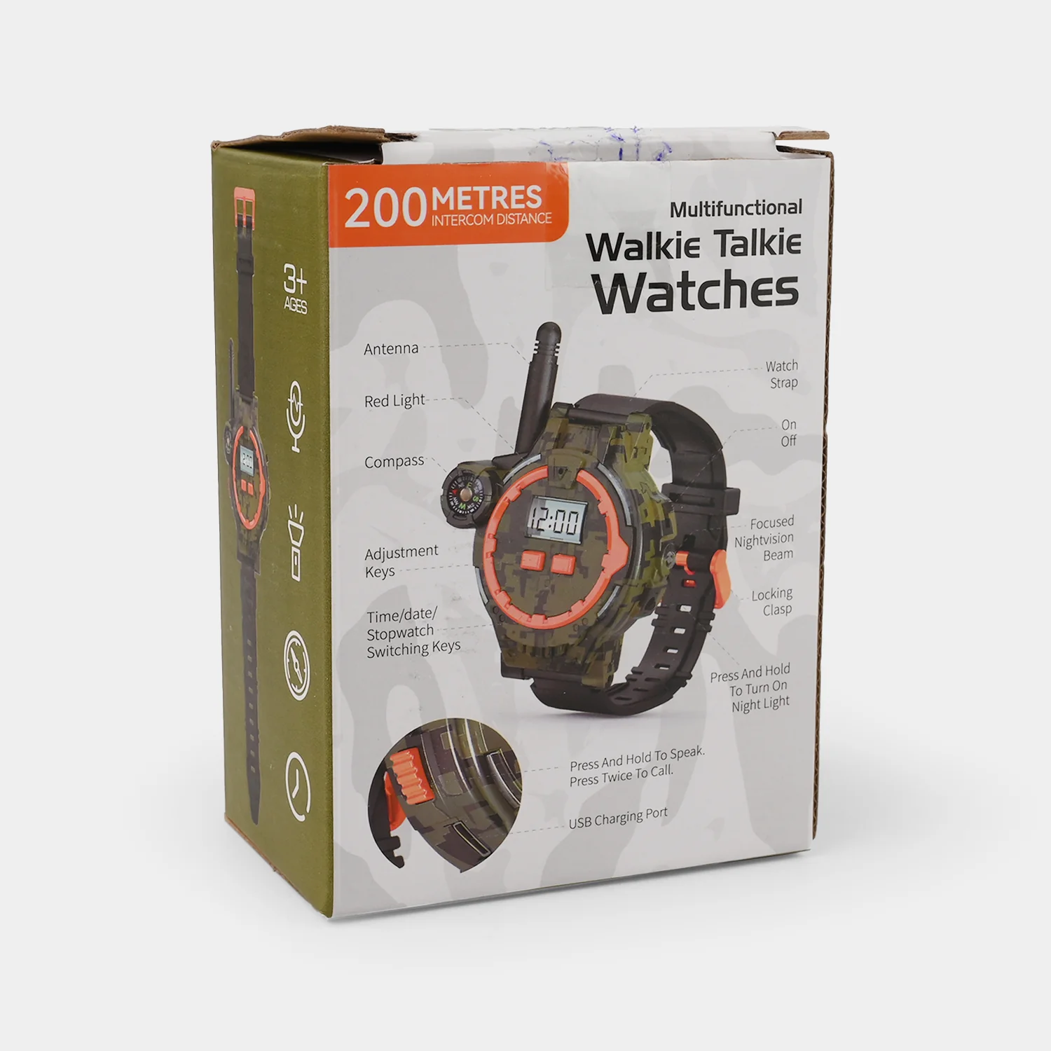 Rechargeable Walkie Talkie Watches for Kids Two-Way Radio - Image 3