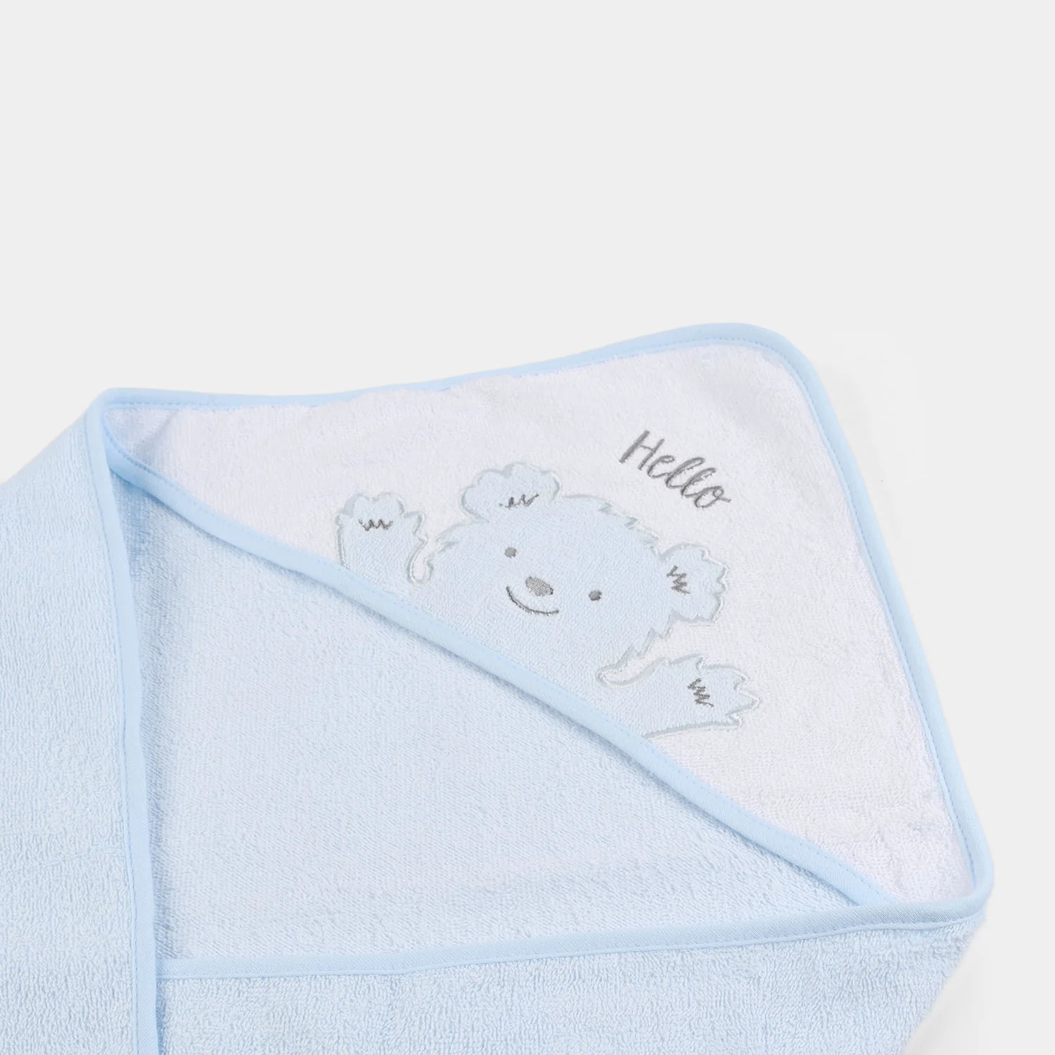 Hooded Bath Towel With Face Towel - Image 3