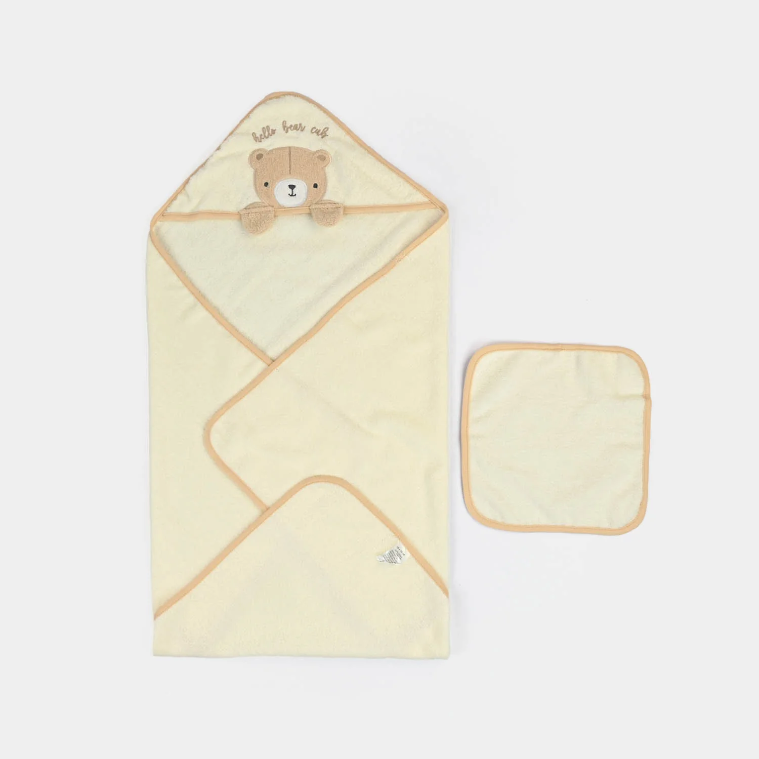 Infant Hooded Towel with Washcloth