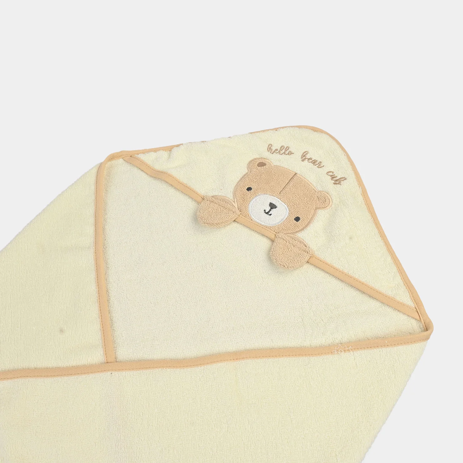 Infant Hooded Towel with Washcloth - Image 2