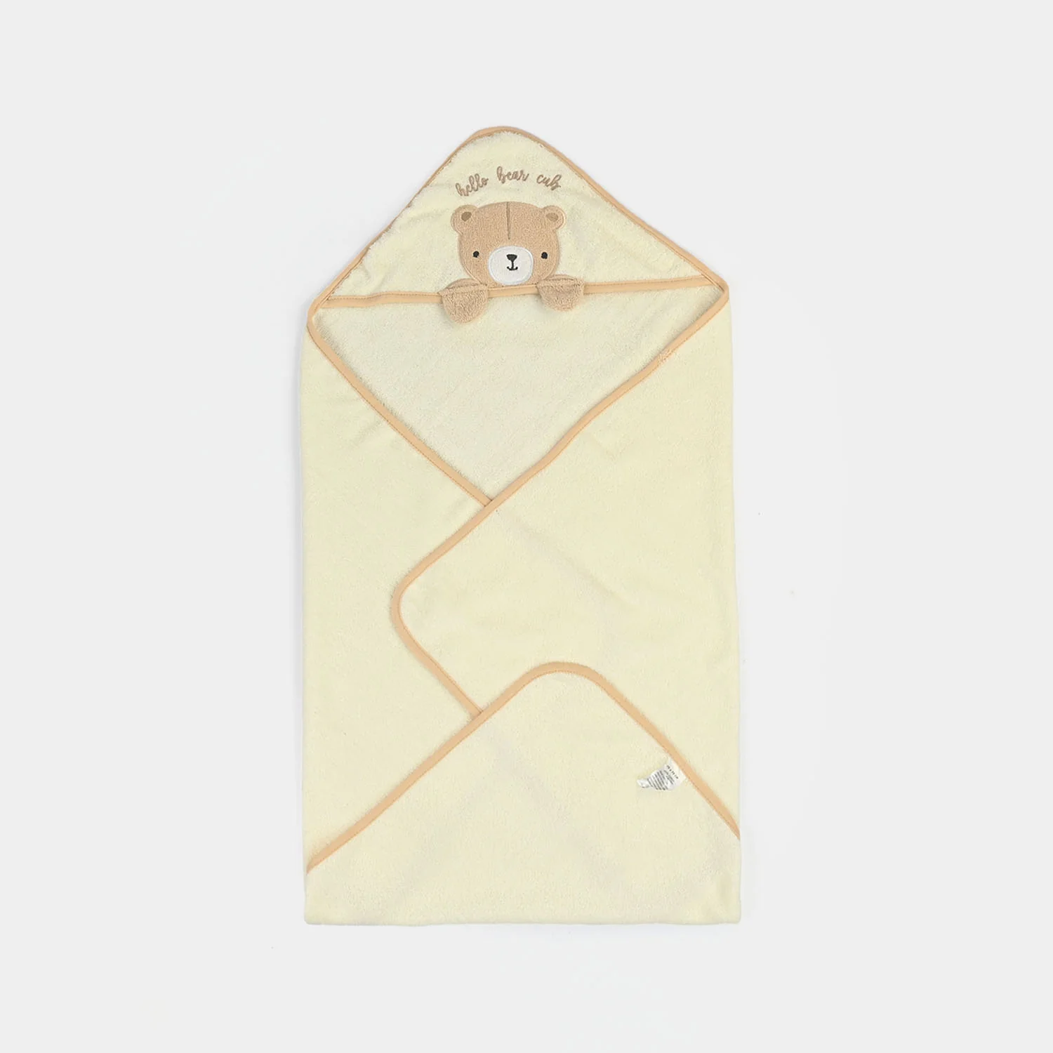 Infant Hooded Towel with Washcloth - Image 4