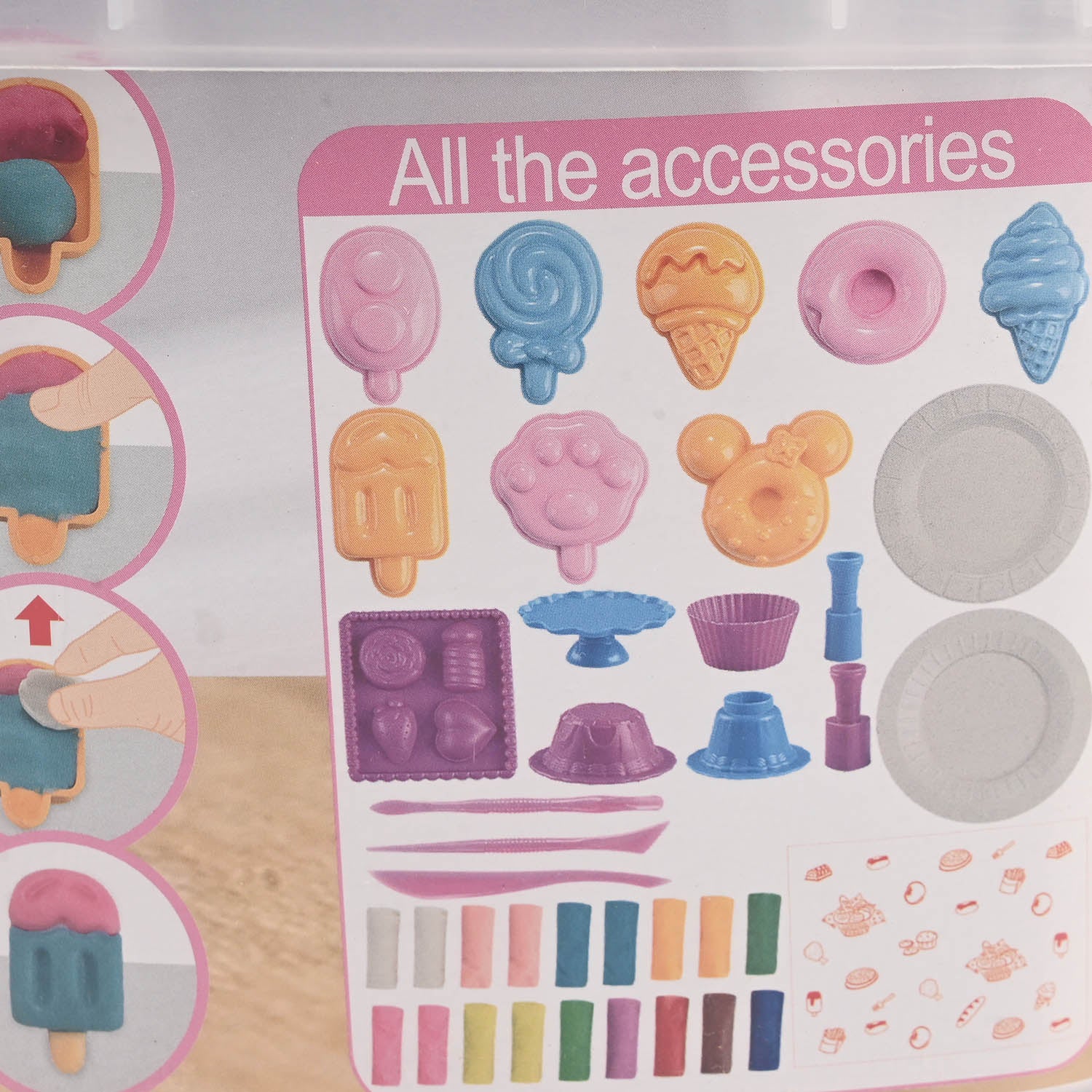 Playdough Ice Cream Popsicle Cake Clay - Image 3