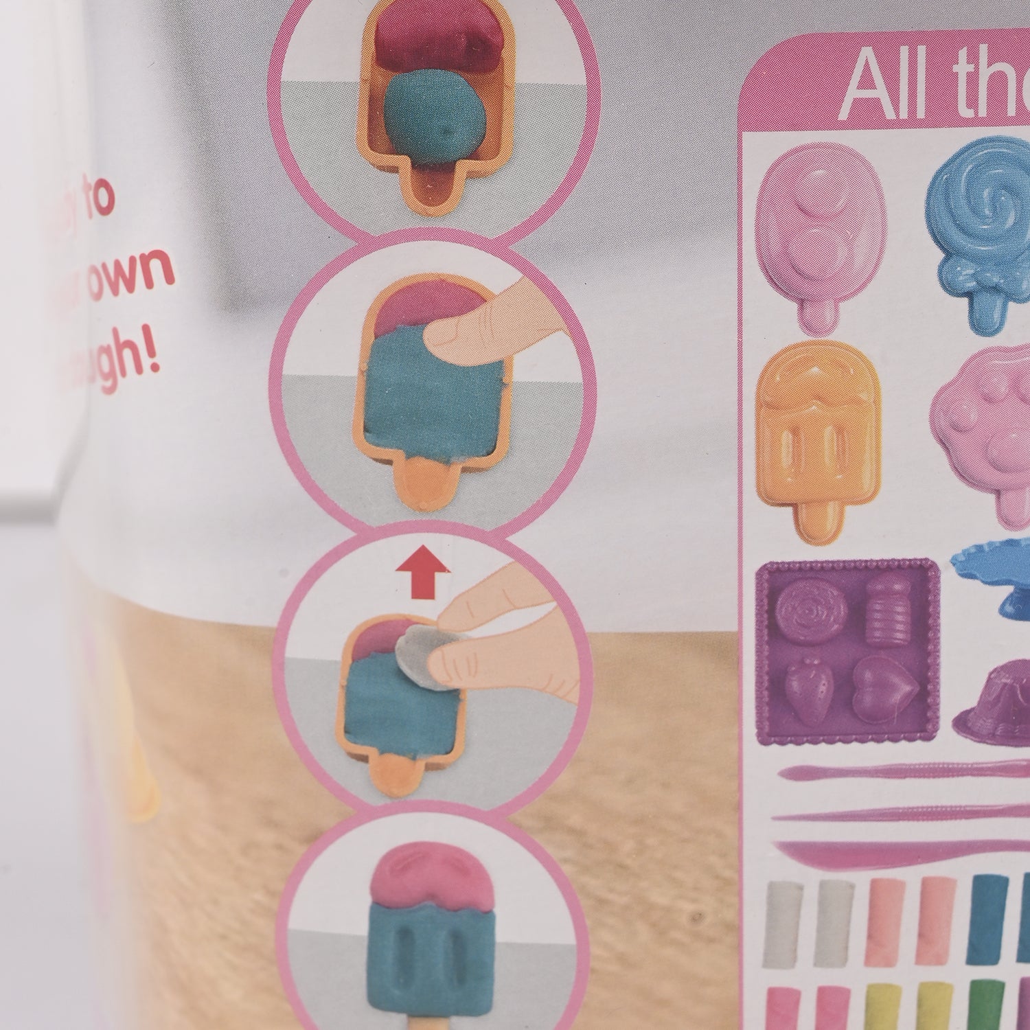 Playdough Ice Cream Popsicle Cake Clay - Image 4