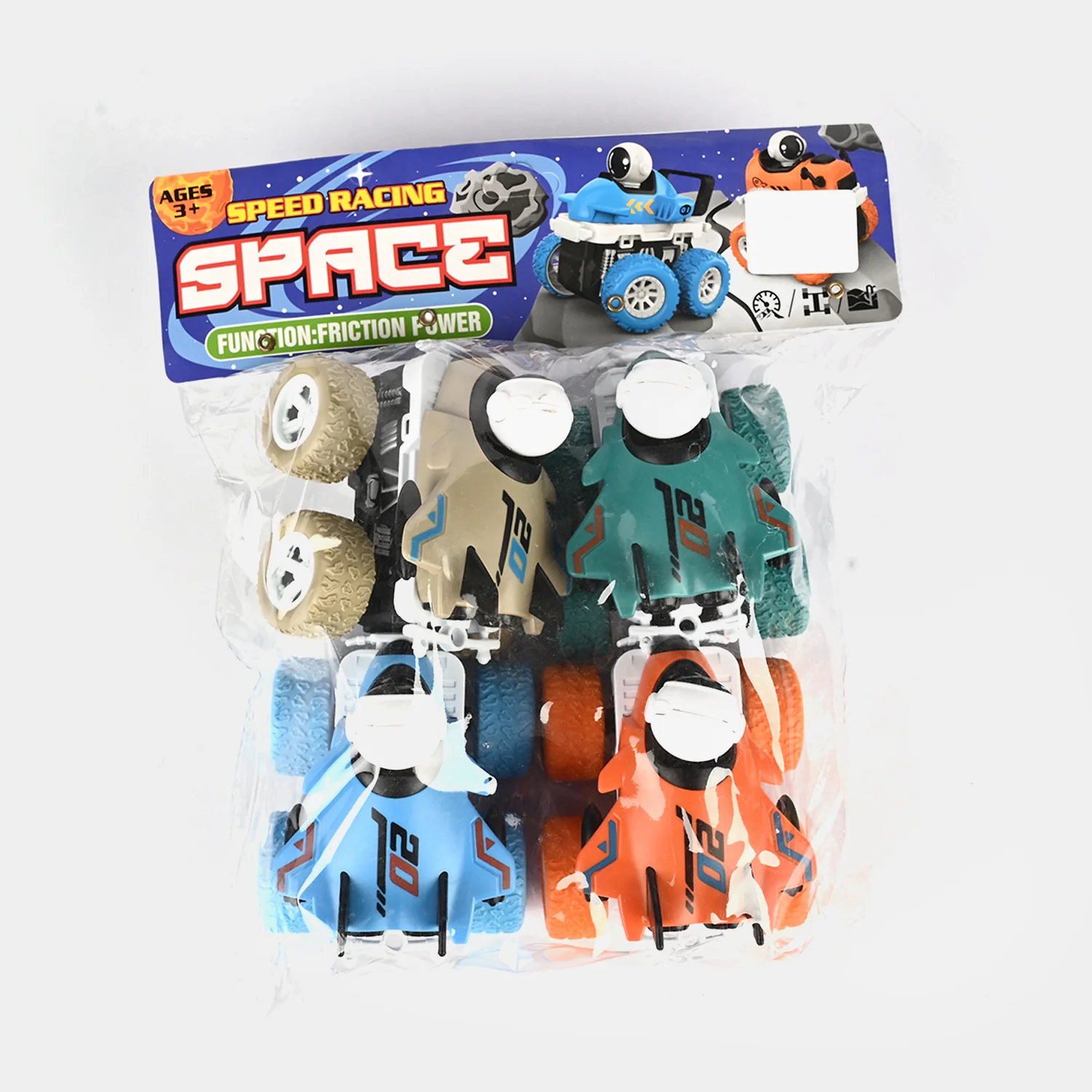 Friction Powered Mini Vehicles/Cars (4Pcs) - Image 3