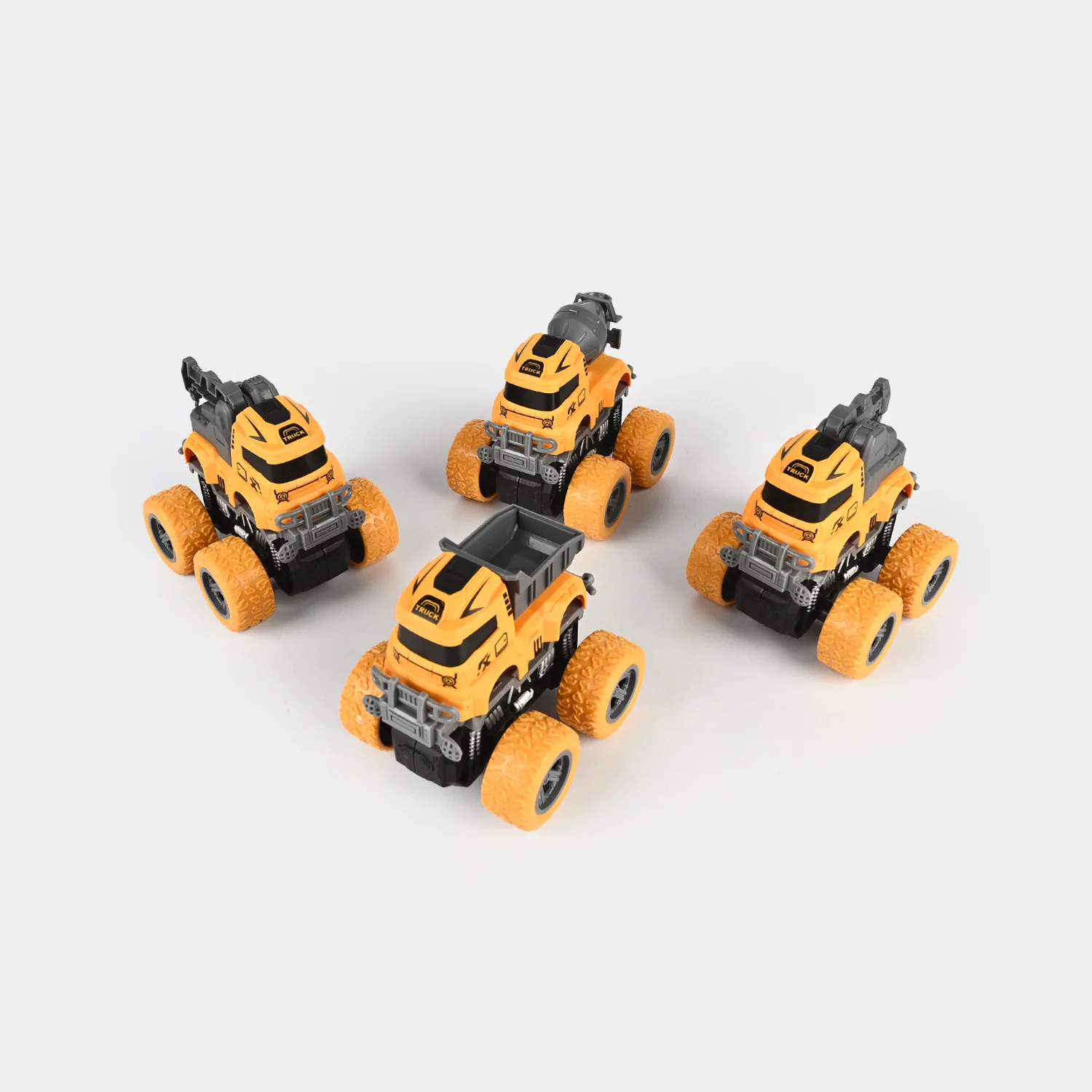 Friction Powered Mini Vehicles/Cars (4Pcs)