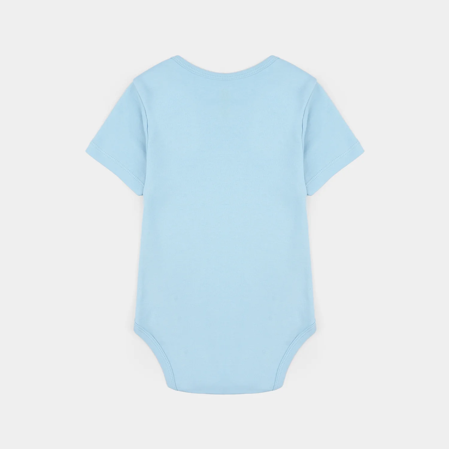 Infant Boys Cotton Interlock Romper (Good Times) - Blue - Image 4