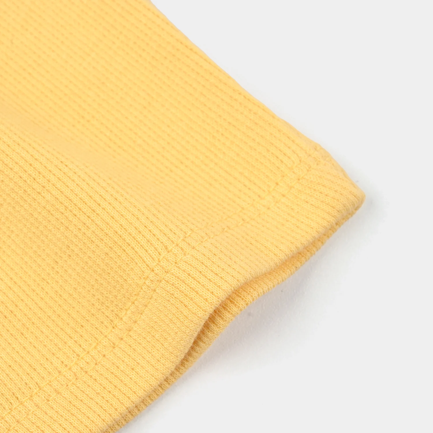 Infant Boys 2x1 Rib Sando (Good Today) - Yellow - Image 3