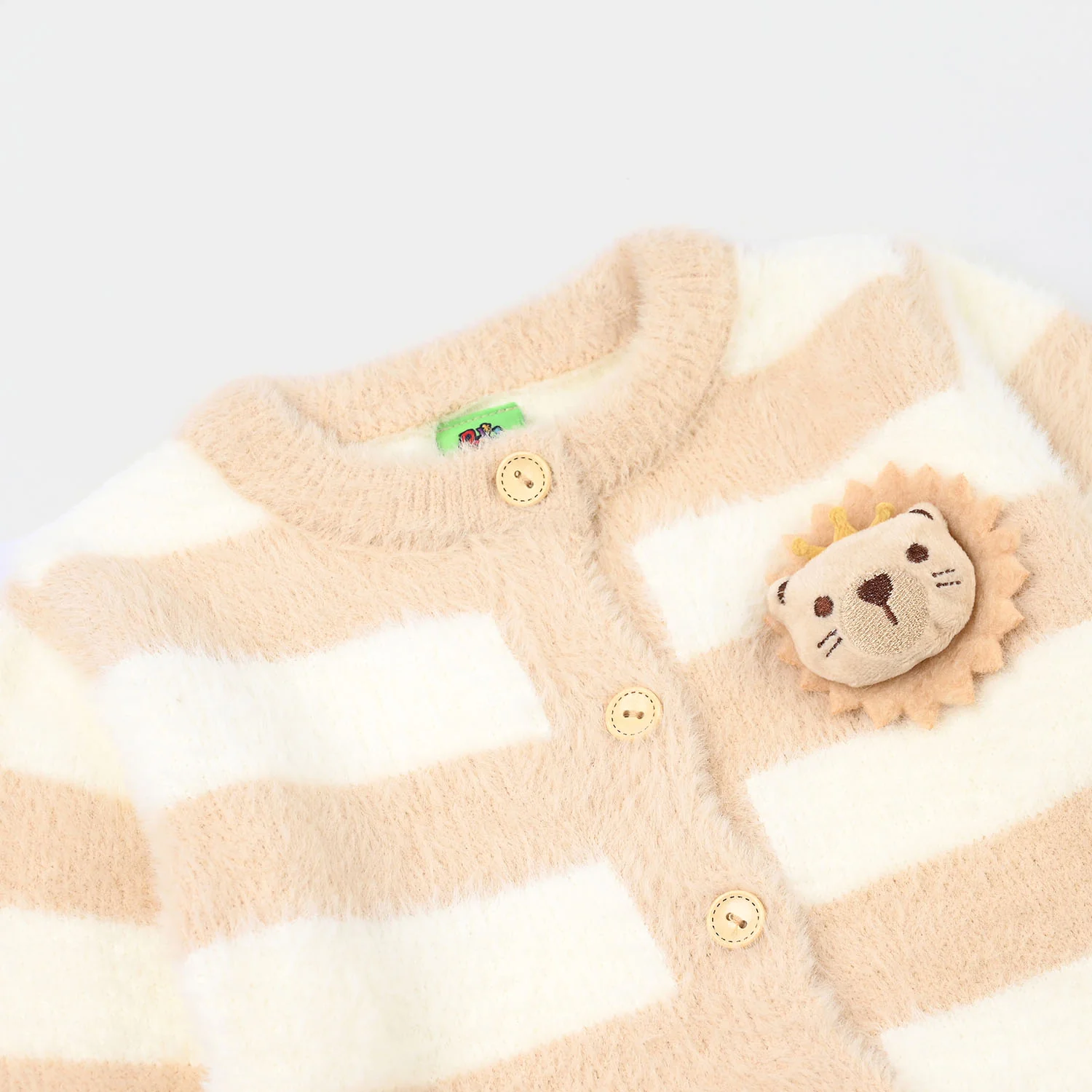 Infant Boys Acrylic Romper (Feather Lion) - Image 3