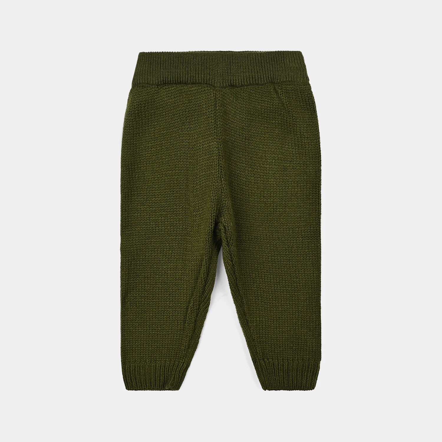 Infant Boys Acrylic Suit-Popcorn - Olive Green - Image 8