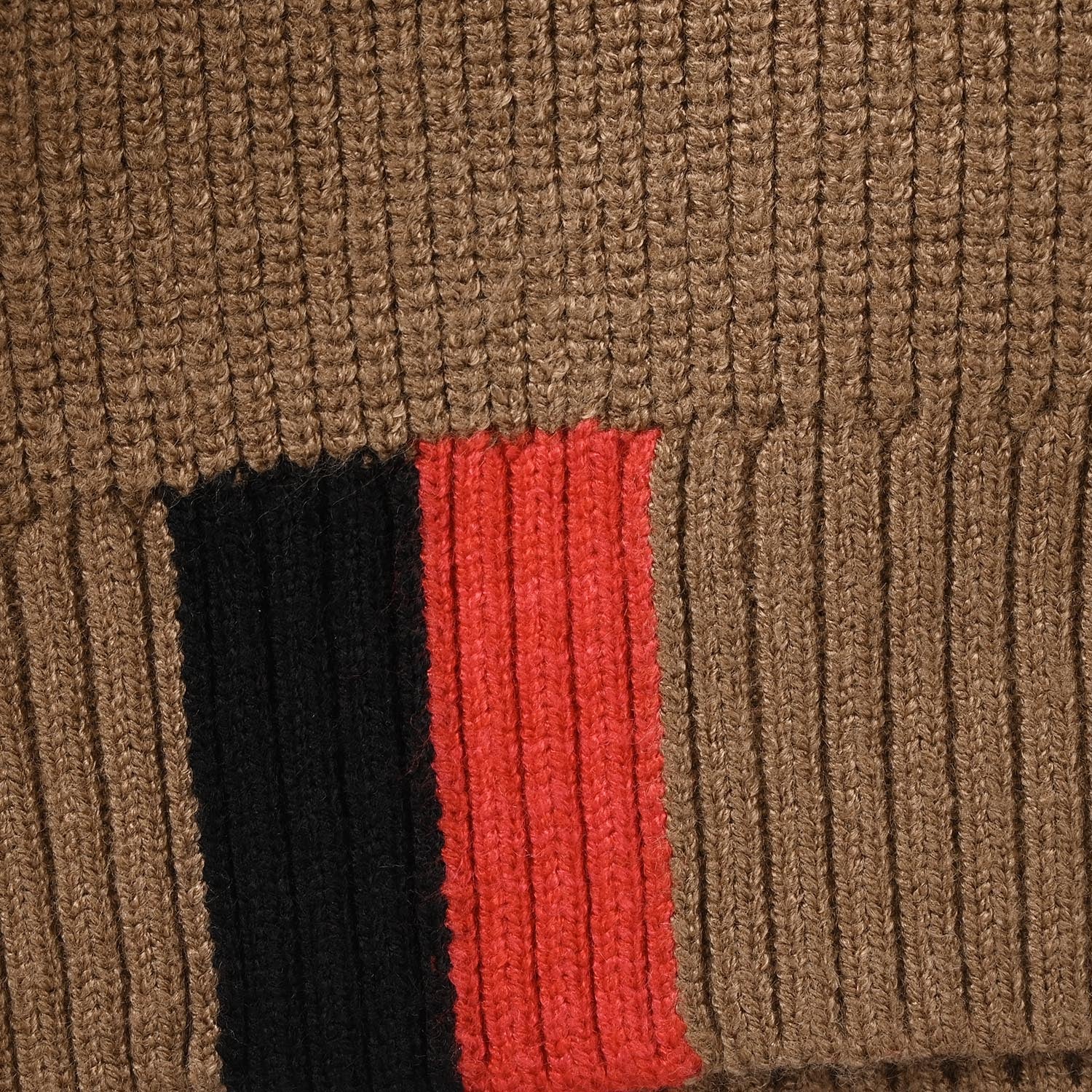 Infant Boys Acrylic sweater - Brown - Image 3