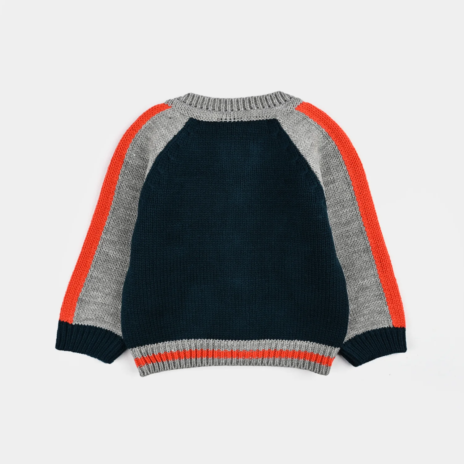 Infant Boys Acrylic Sweater - Multi - Image 6
