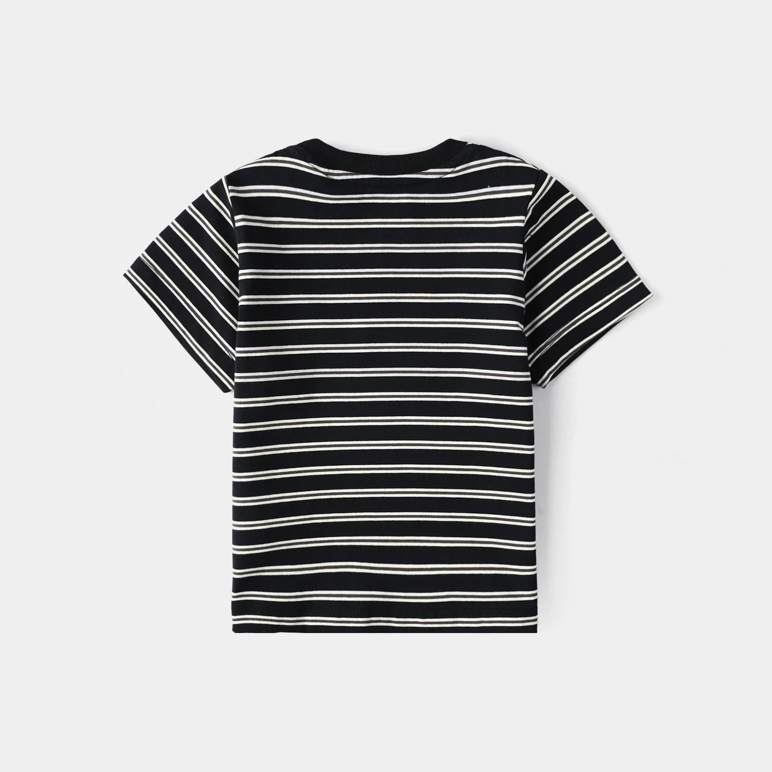 Infant Boys Yarn Dyed Round Neck T-Shirt Lets Go - Black - Image 4