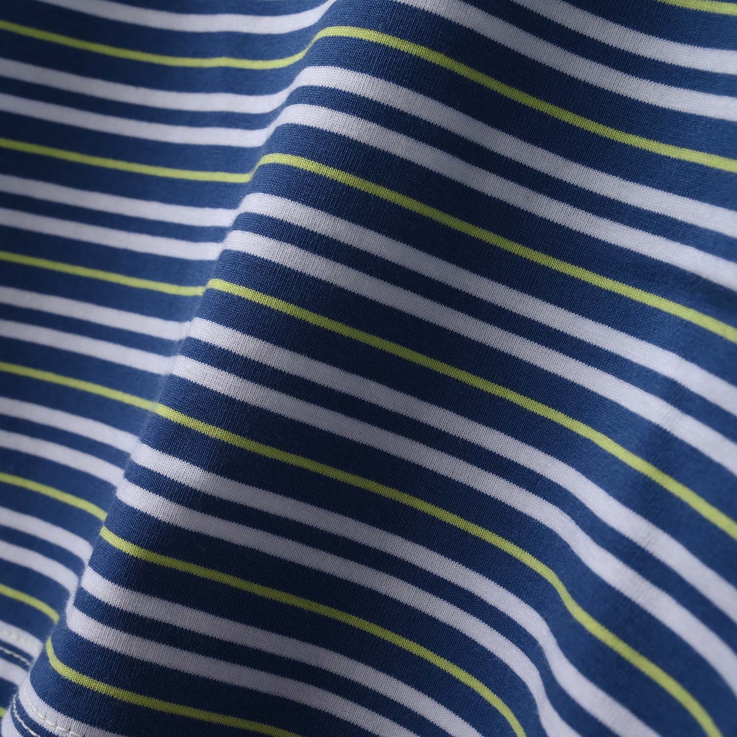 Infant Boys Yarn Dyed T-Shirt - Blue - Image 3