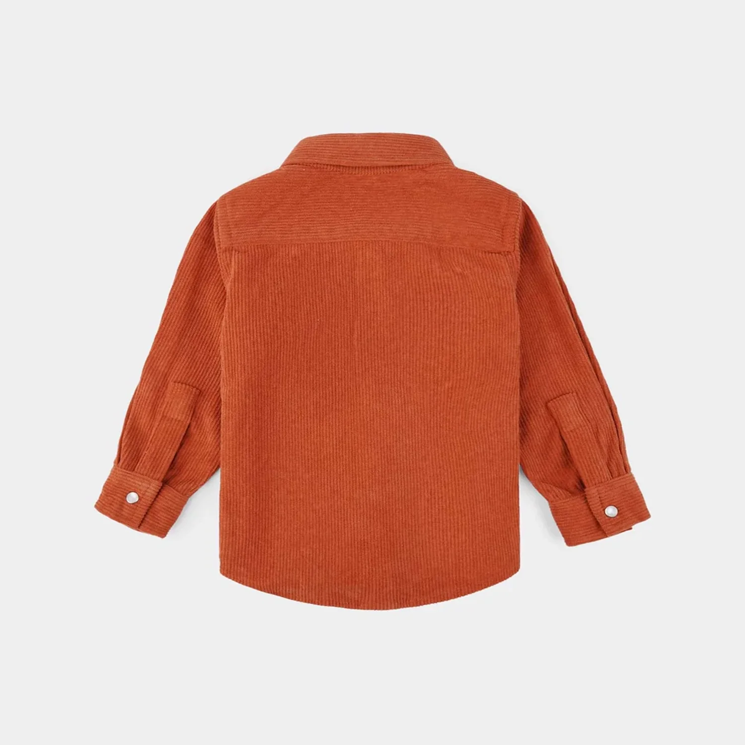 Infant Boys Corduroy Shirt - Rust - Image 3