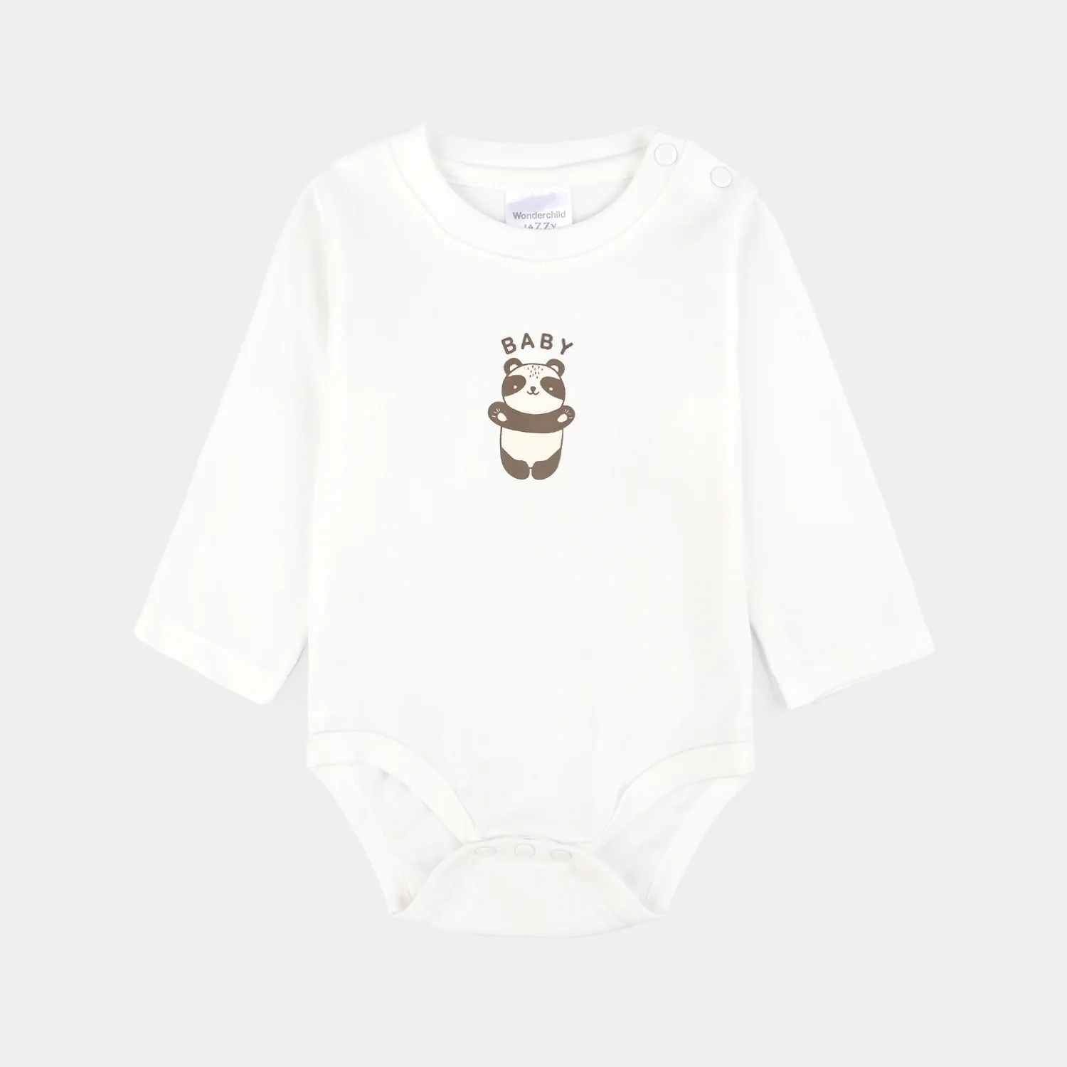 Infant Boys Cotton Interlock 3 PC Set-Yellow/White/Brown - Image 3