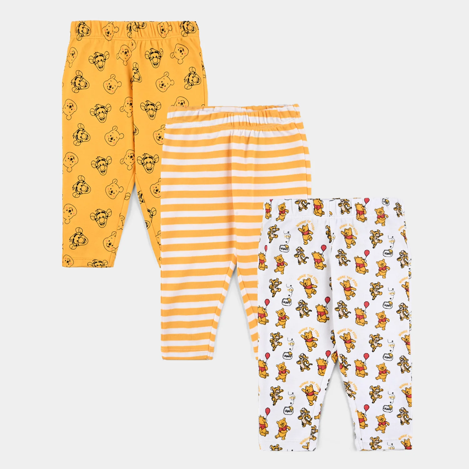 Infant Boys Cotton Interlock Pajama Pack of 3
