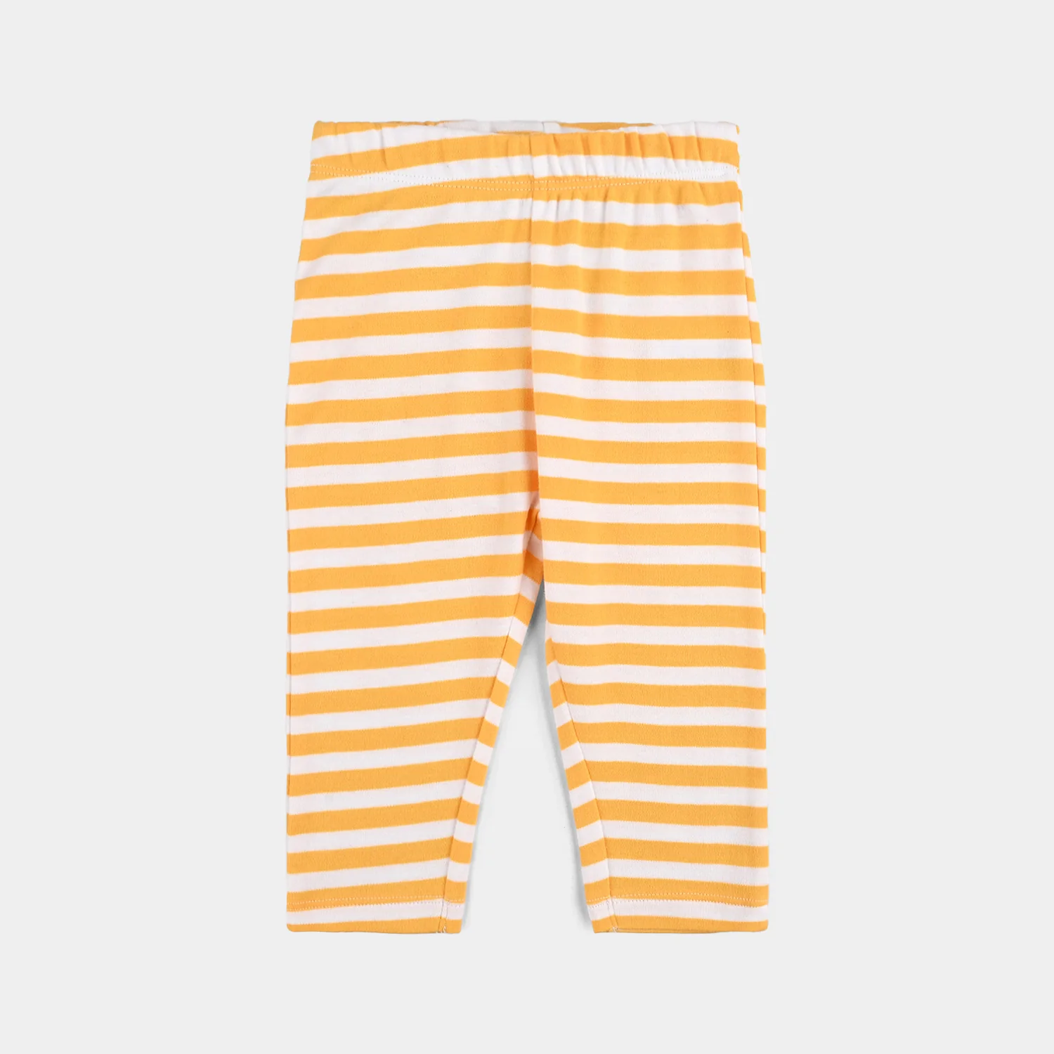 Infant Boys Cotton Interlock Pyjama - White/Yellow - Image 4