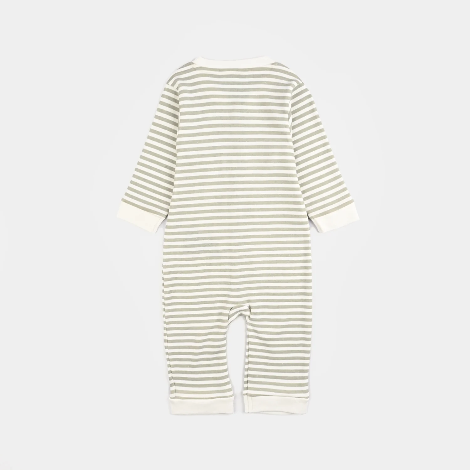 Infant Boys Cotton Interlock Romper (Cars)-Snow White - Image 4